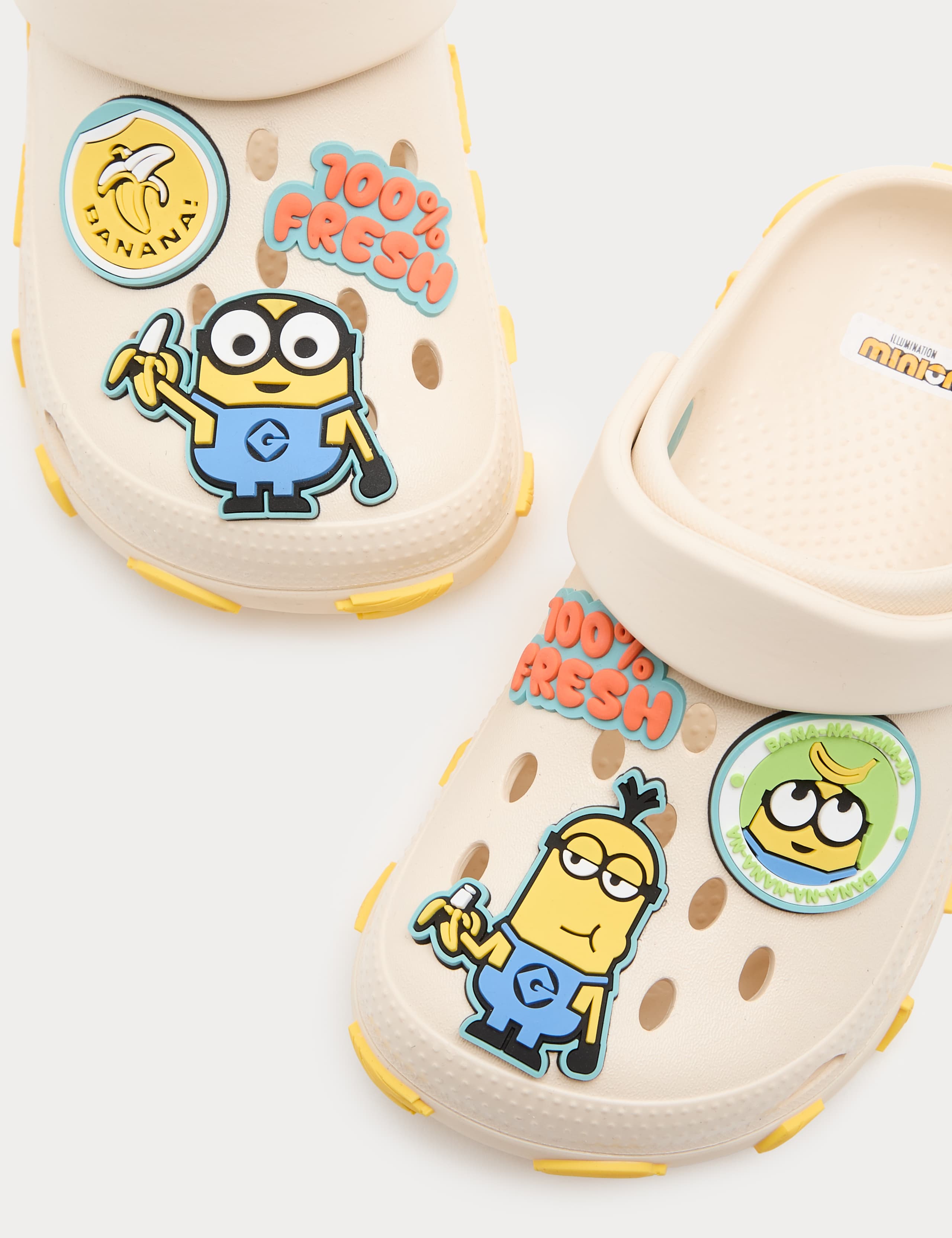 Kids' Minions™ Clogs (4 Small - 2 Large) 3 of 3