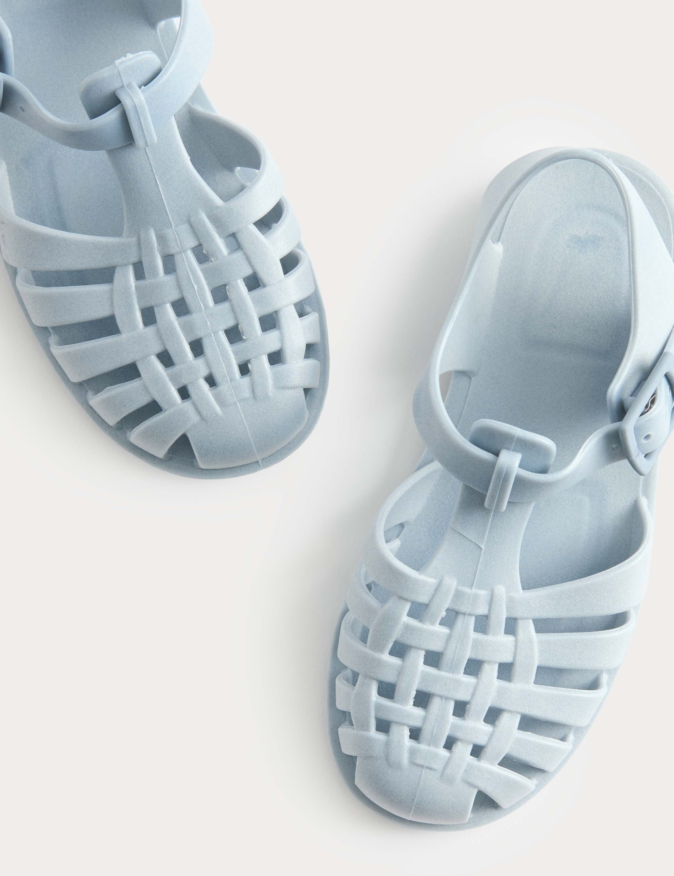Kids' Plain Matte Jelly Sandals (4 Small - 2 Large) 1 of 3