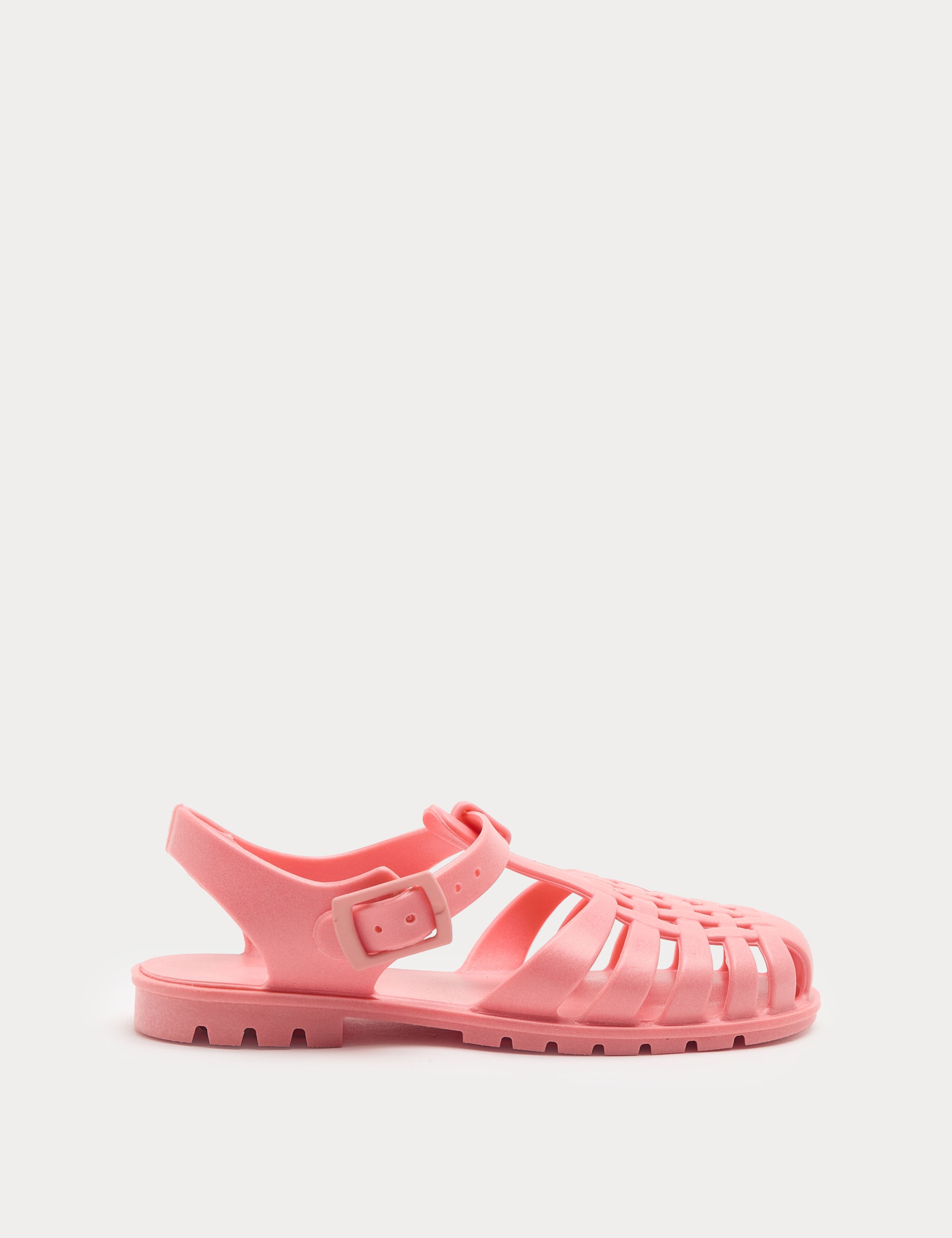 Kids' Plain Matte Jelly Sandals (4 Small - 2 Large) 2 of 3