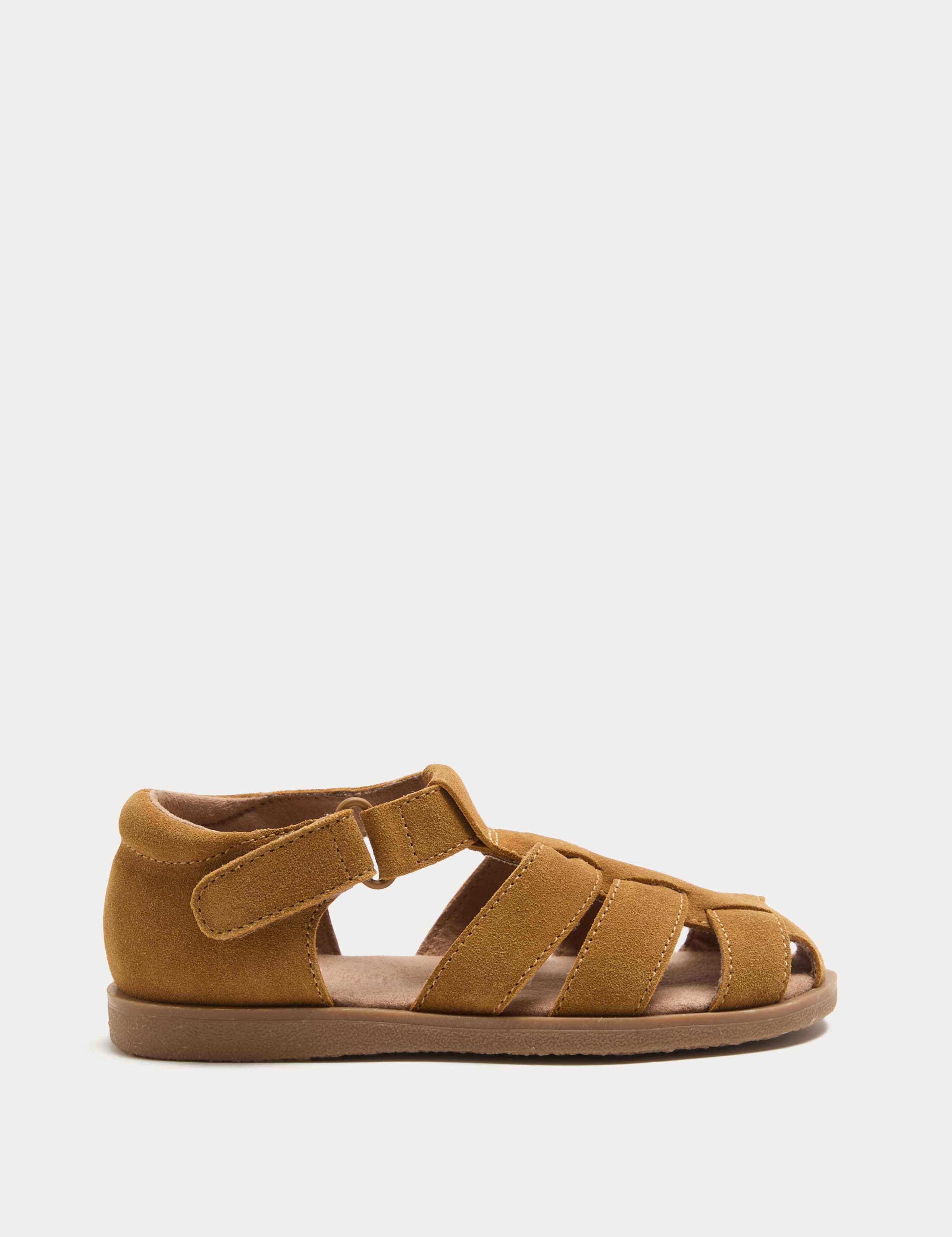 Kids' Suede Fisherman Sandals (4 Small - 2 Large) 2 of 3