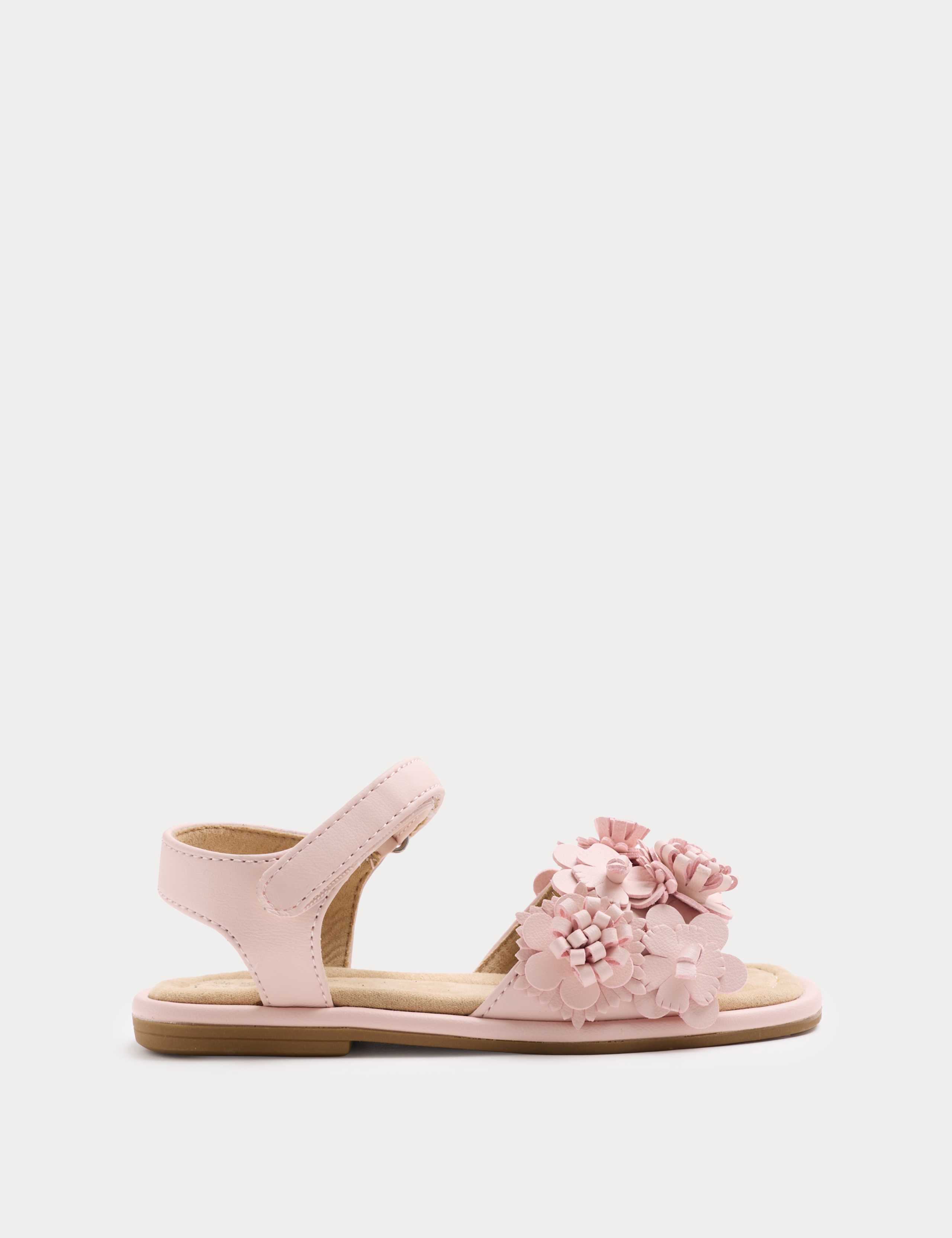 Kids Flower Strap Sandals (4 Small-2 Large) 2 of 3