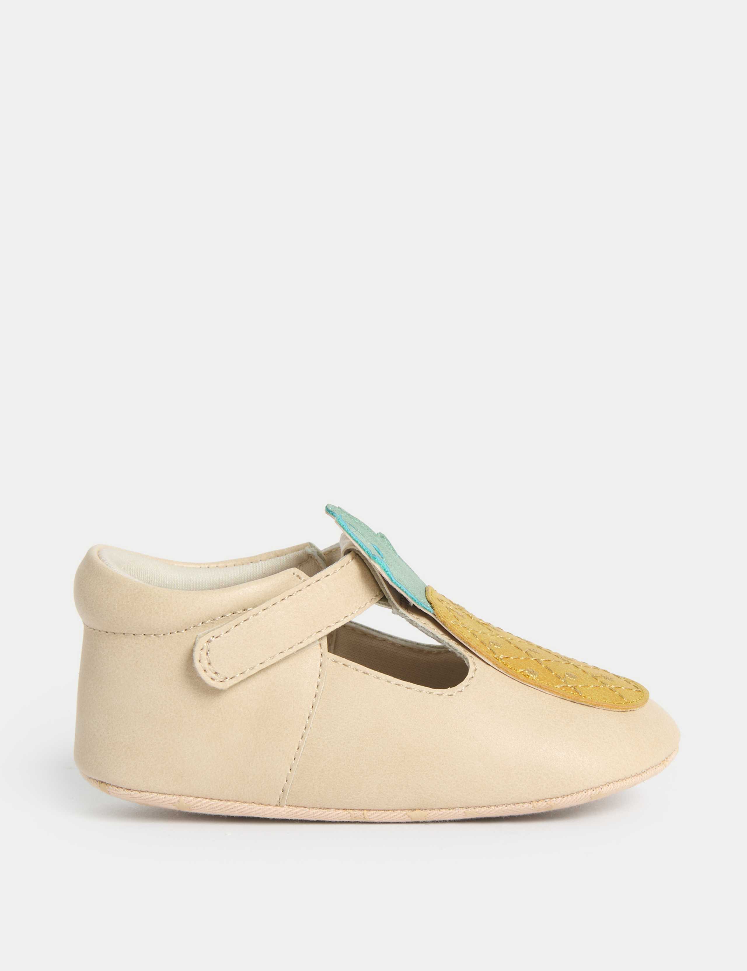 Baby Pineapple Riptape T Bar Shoes (0-18 Mths) 3 of 4