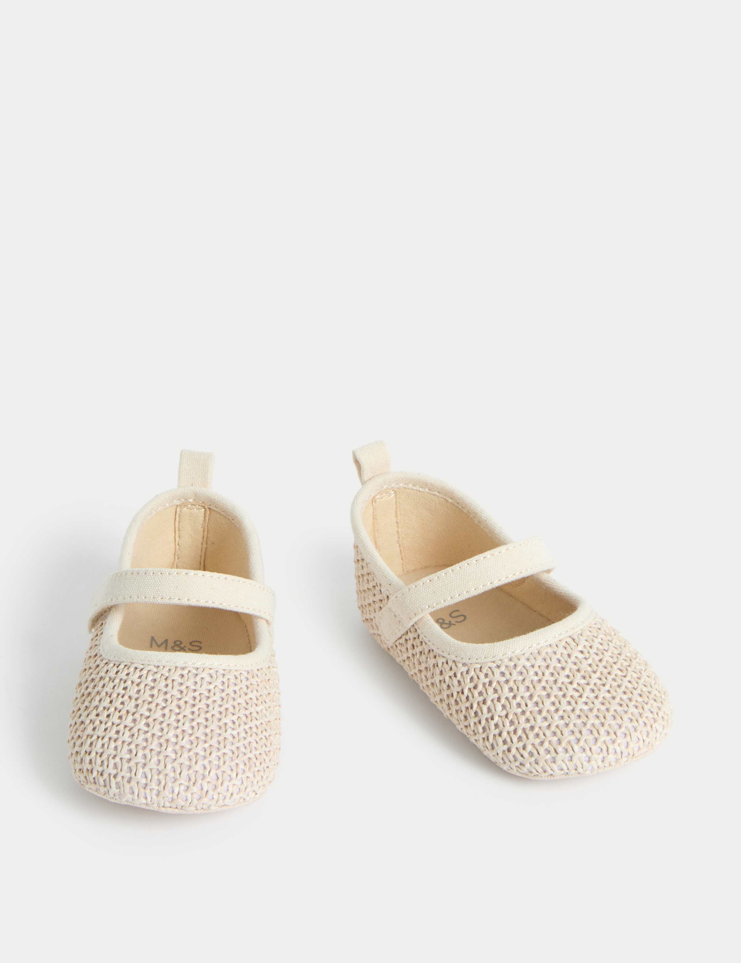 Kids' Knitted Ballet Pram Shoes (0-18 Mths) 2 of 4