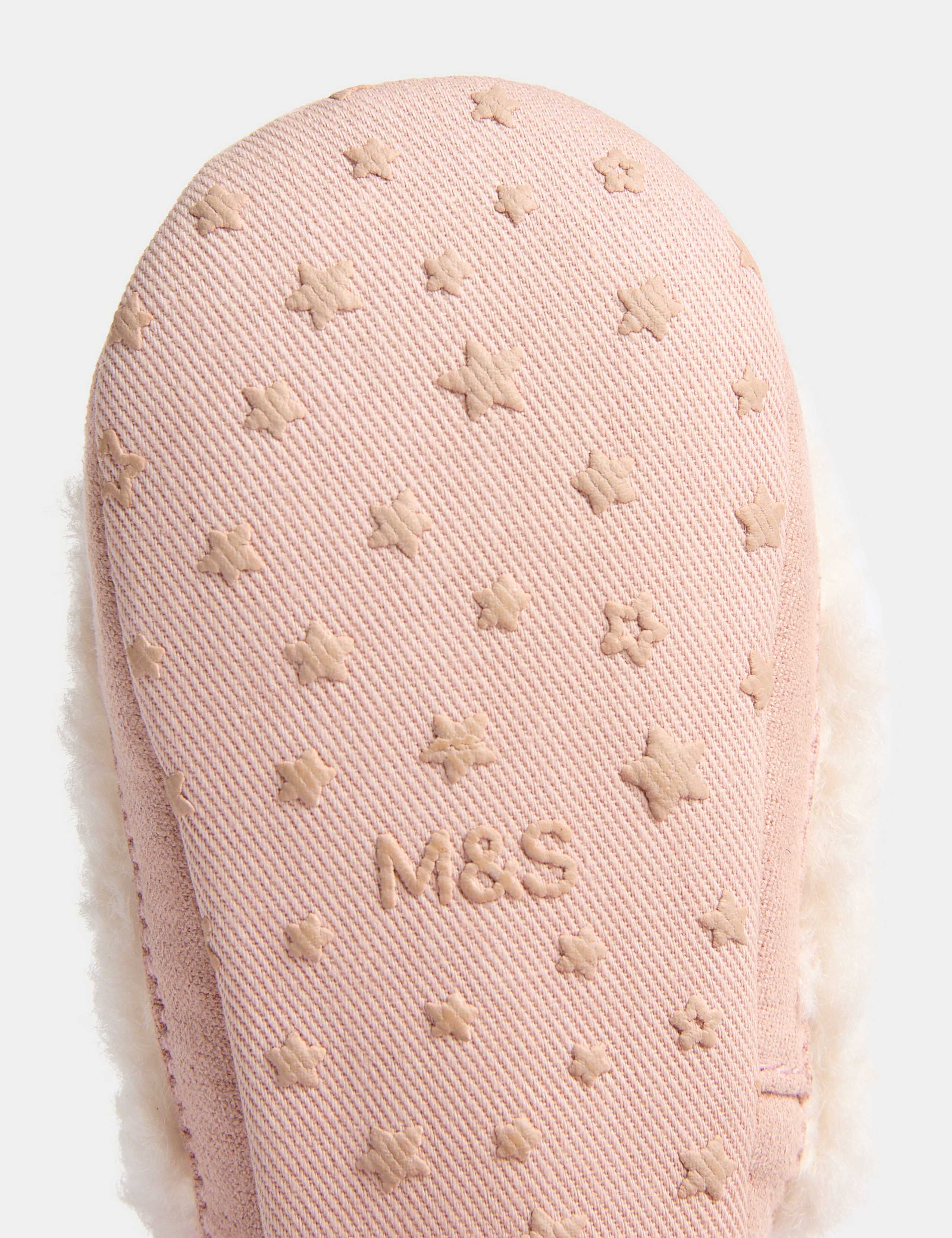 Baby Riptape Faux Fur Pram Shoes (0-18 Months) 4 of 4