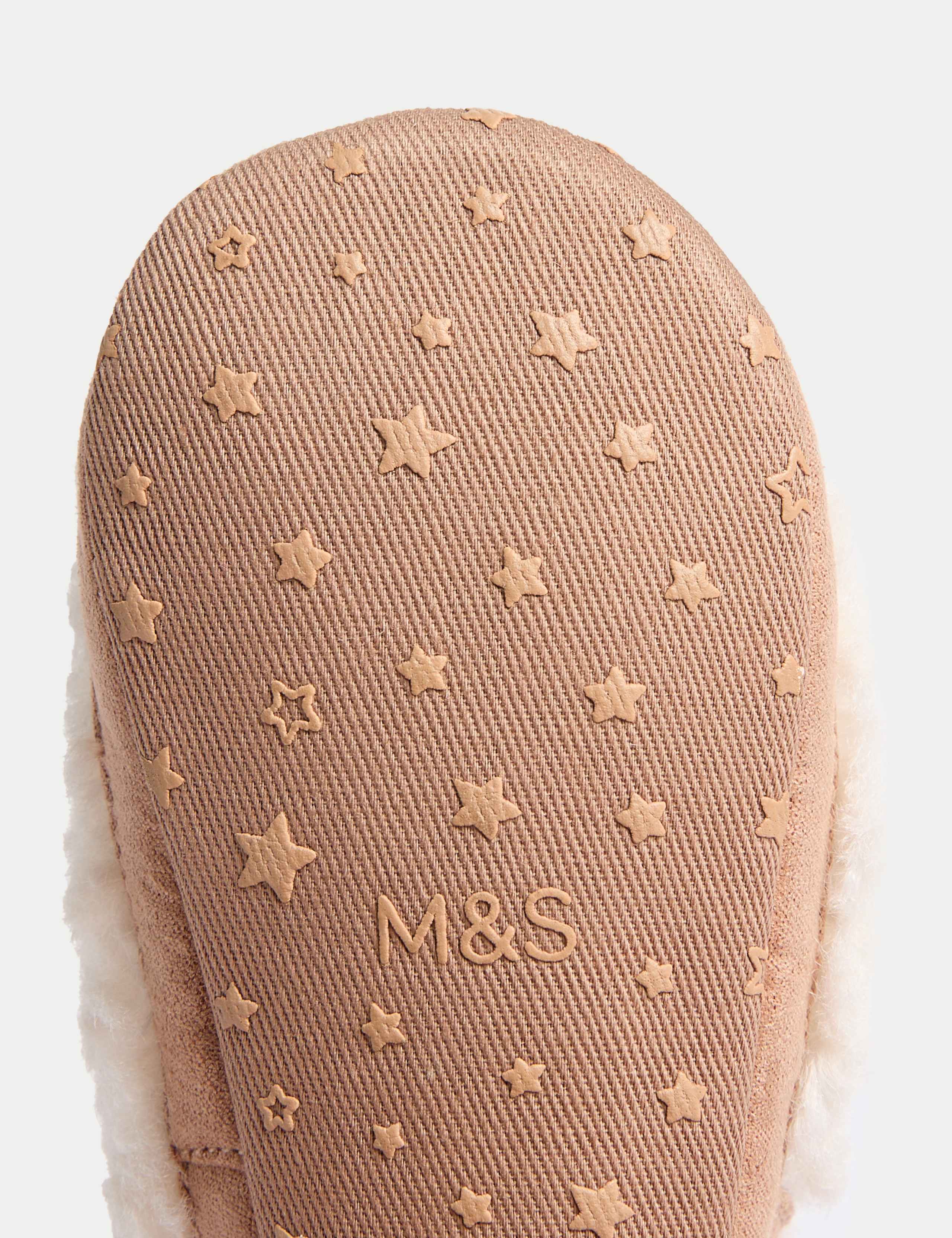 Baby Riptape Faux Fur Pram Shoes (0-18 Months) 4 of 4