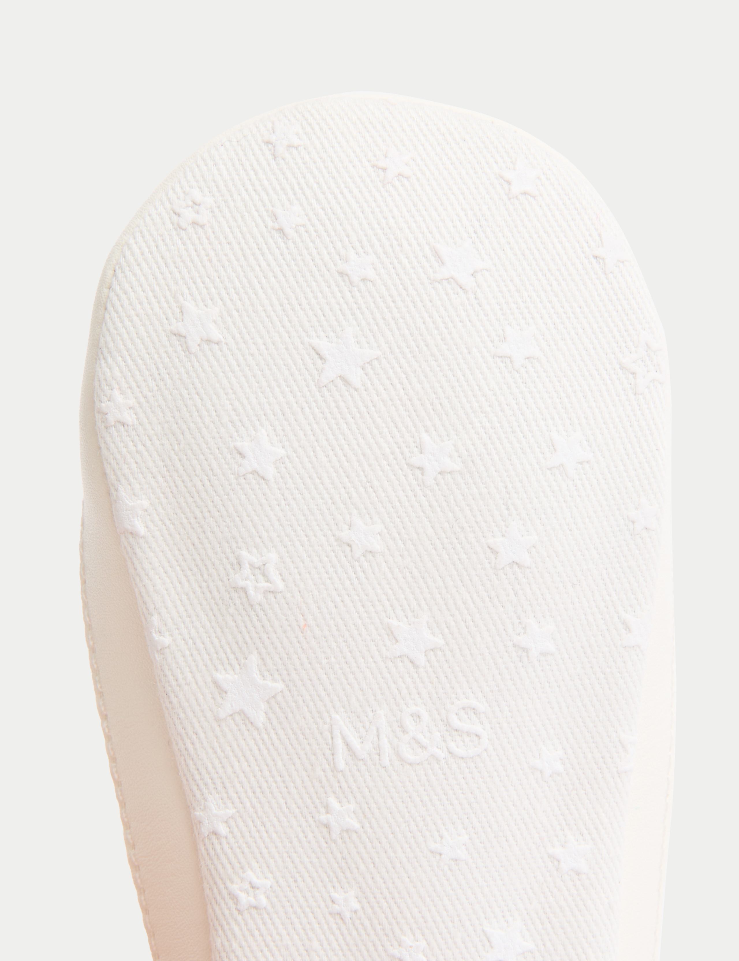 Baby T-Bar Embroidered Pram Shoes (0-18 Mths) 4 of 4