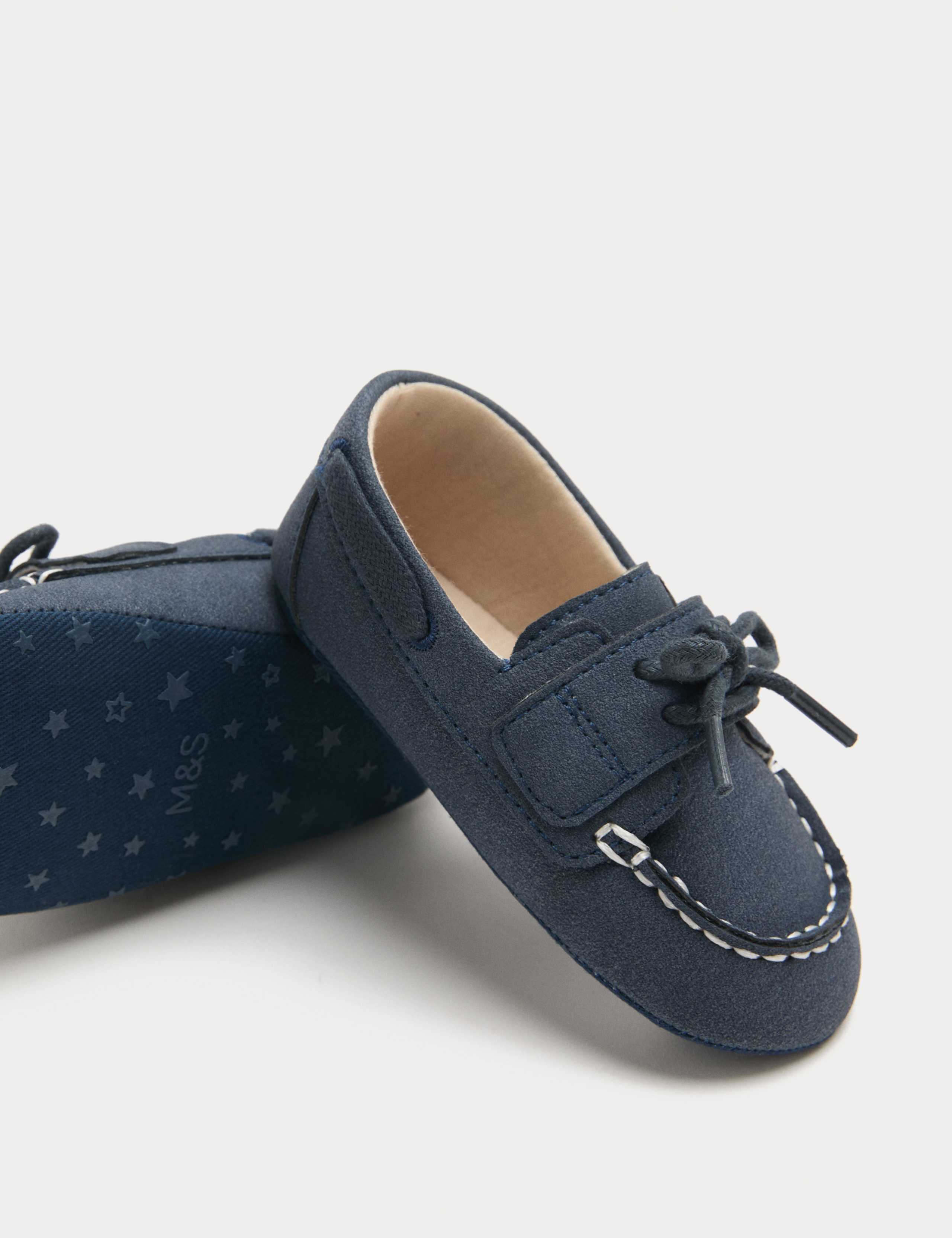 Baby Pram Boat Shoes (0-18 Mths) 3 of 3