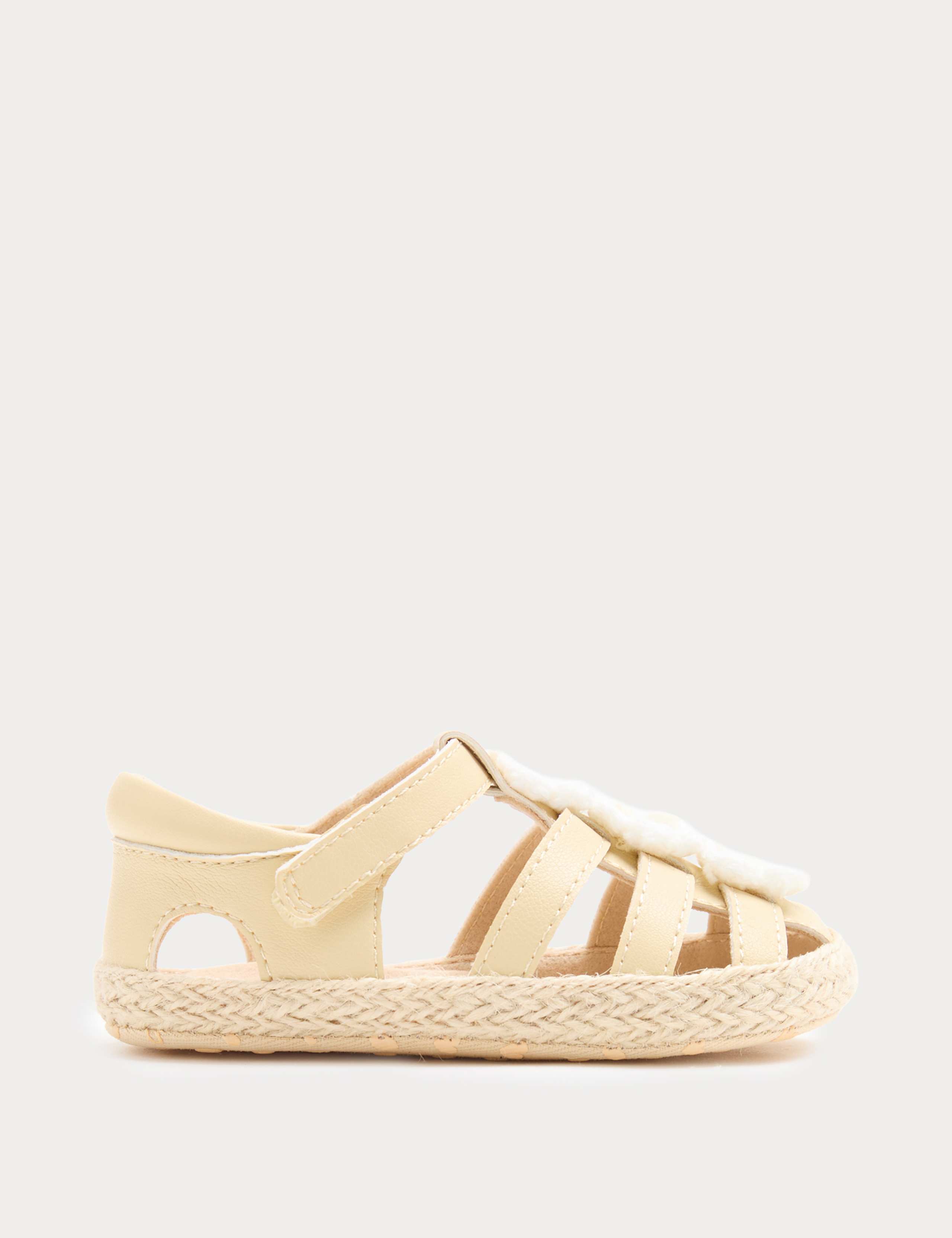 Baby Flower Fisherman Pram Sandals (0-18 Mths) 2 of 3