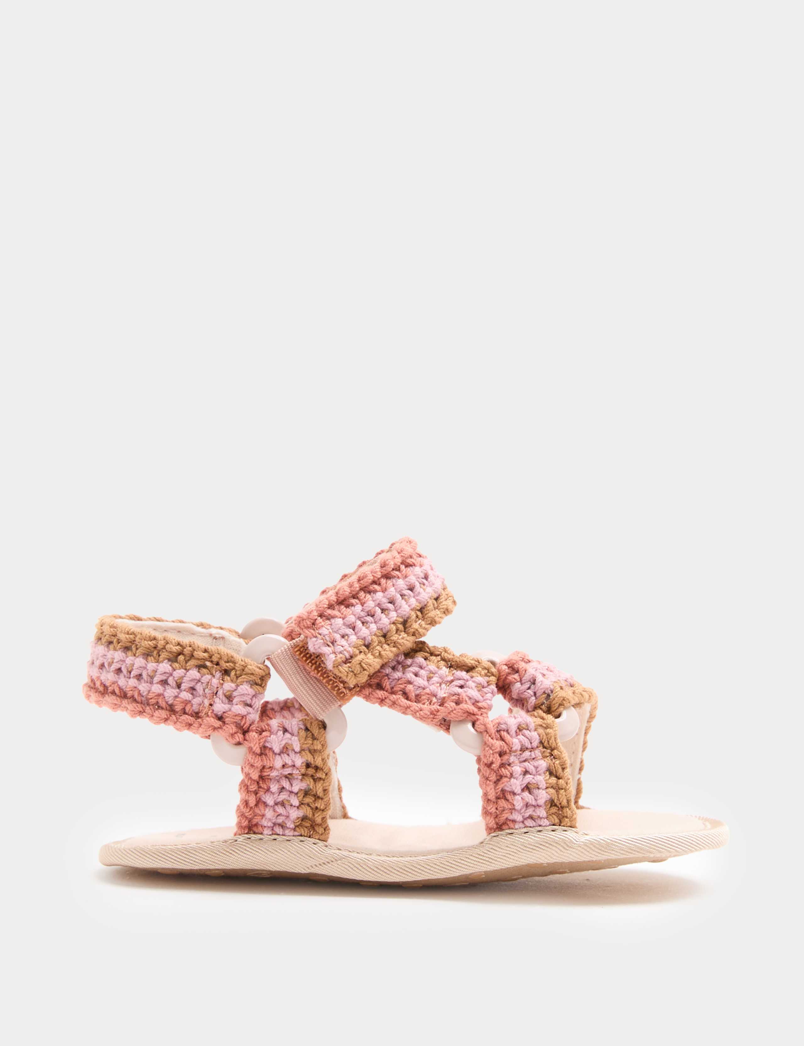 Baby Crochet Trekker Pram Sandals (0-18 Mths) 2 of 3