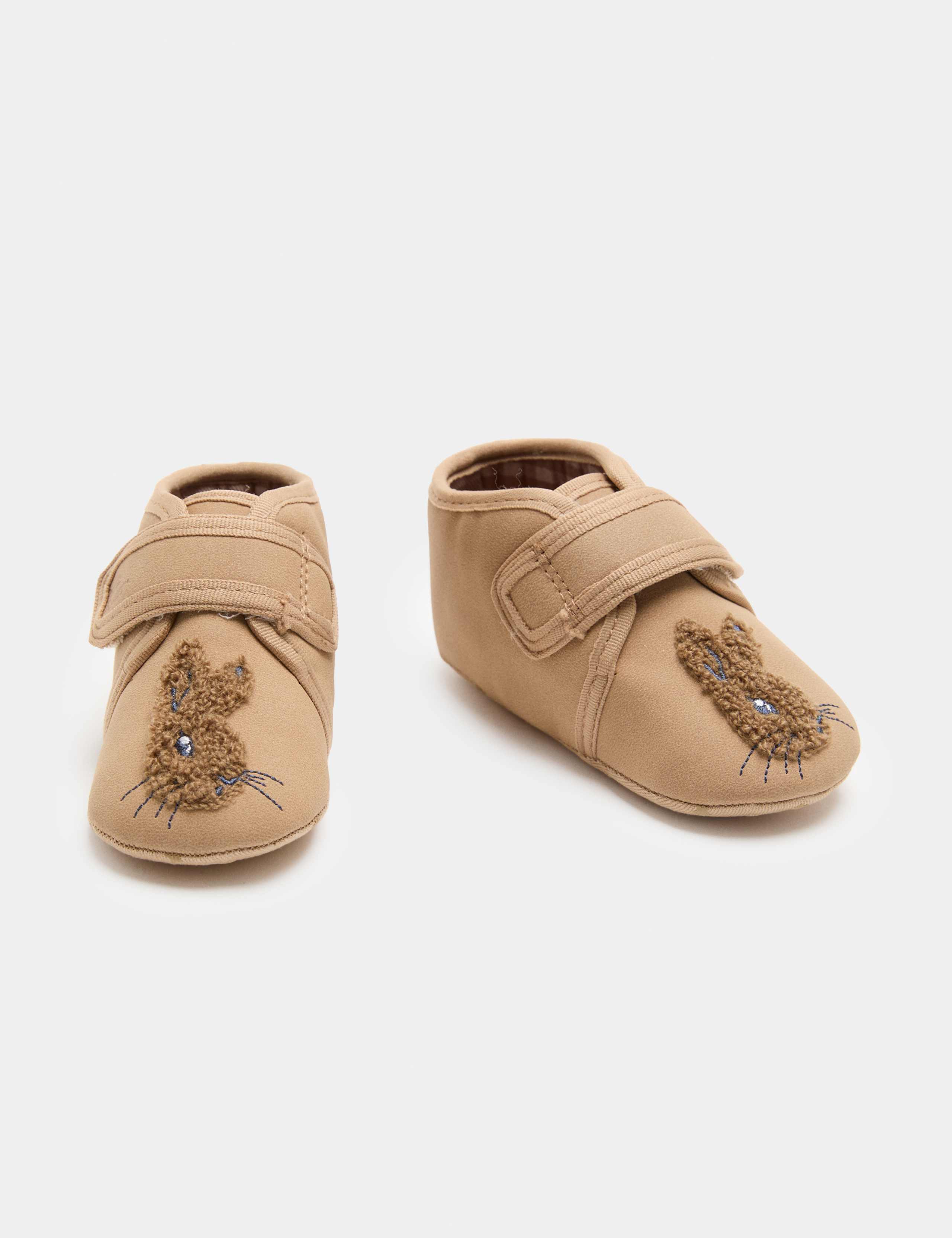 Baby Peter Rabbit™ Pram Shoes (0-18 Mths) 1 of 3