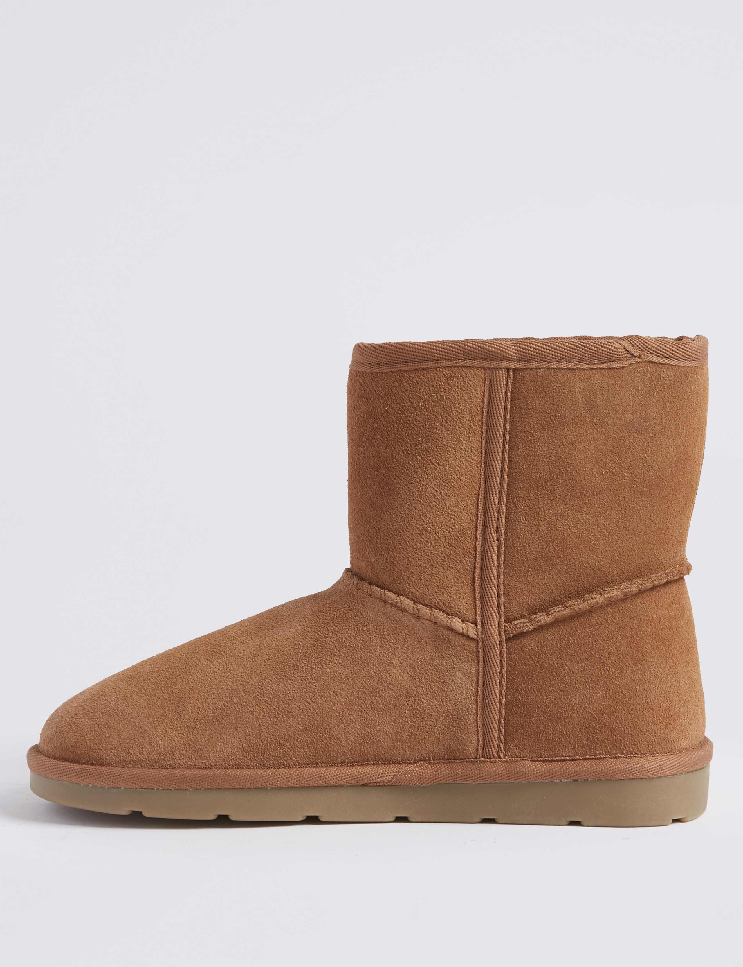 Kids' Suede Ankle Boots (13 Small - 6 Large) 2 of 4