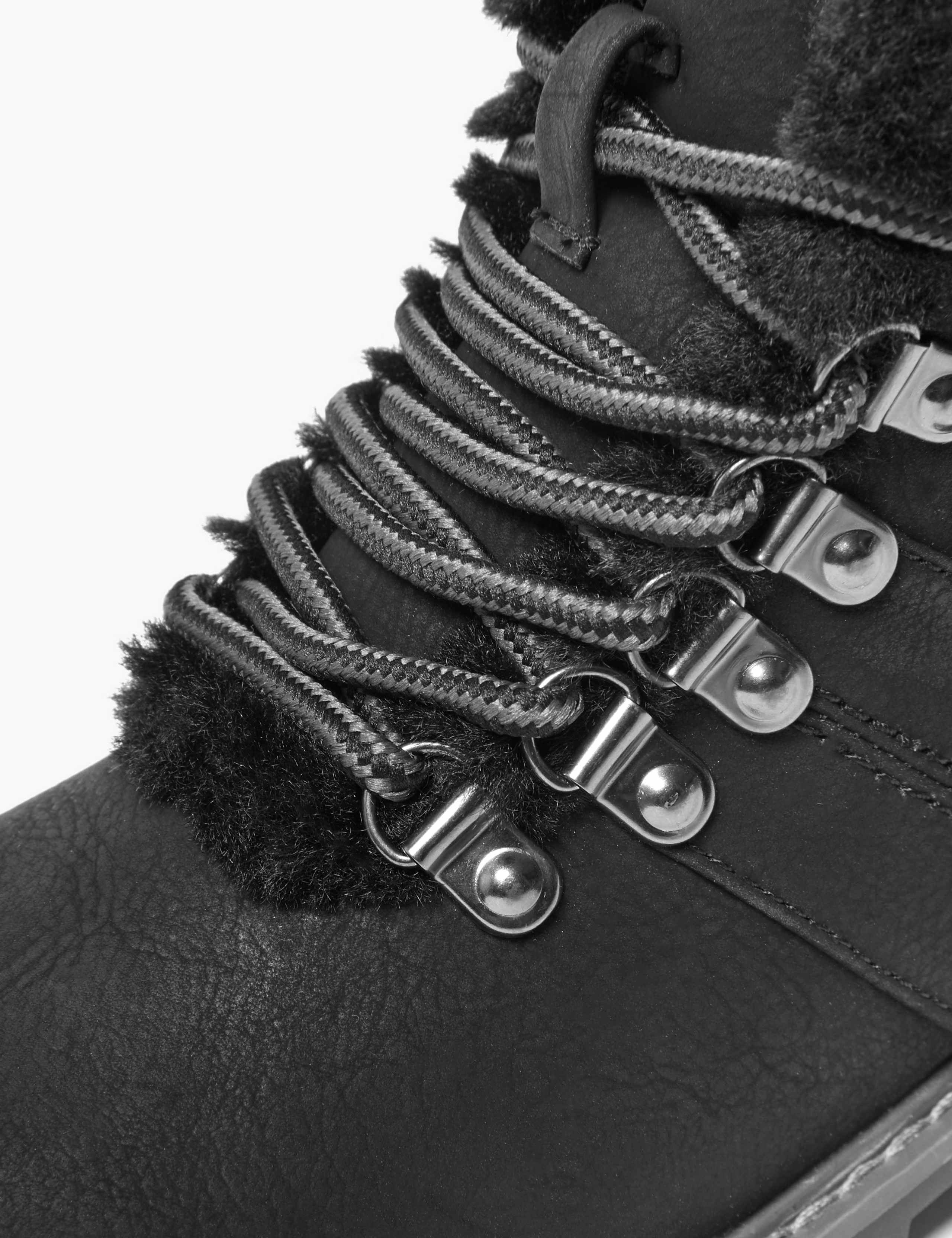 Kids' Faux Fur Lined Hiker Boots (13 Small - 6 Large) 4 of 5