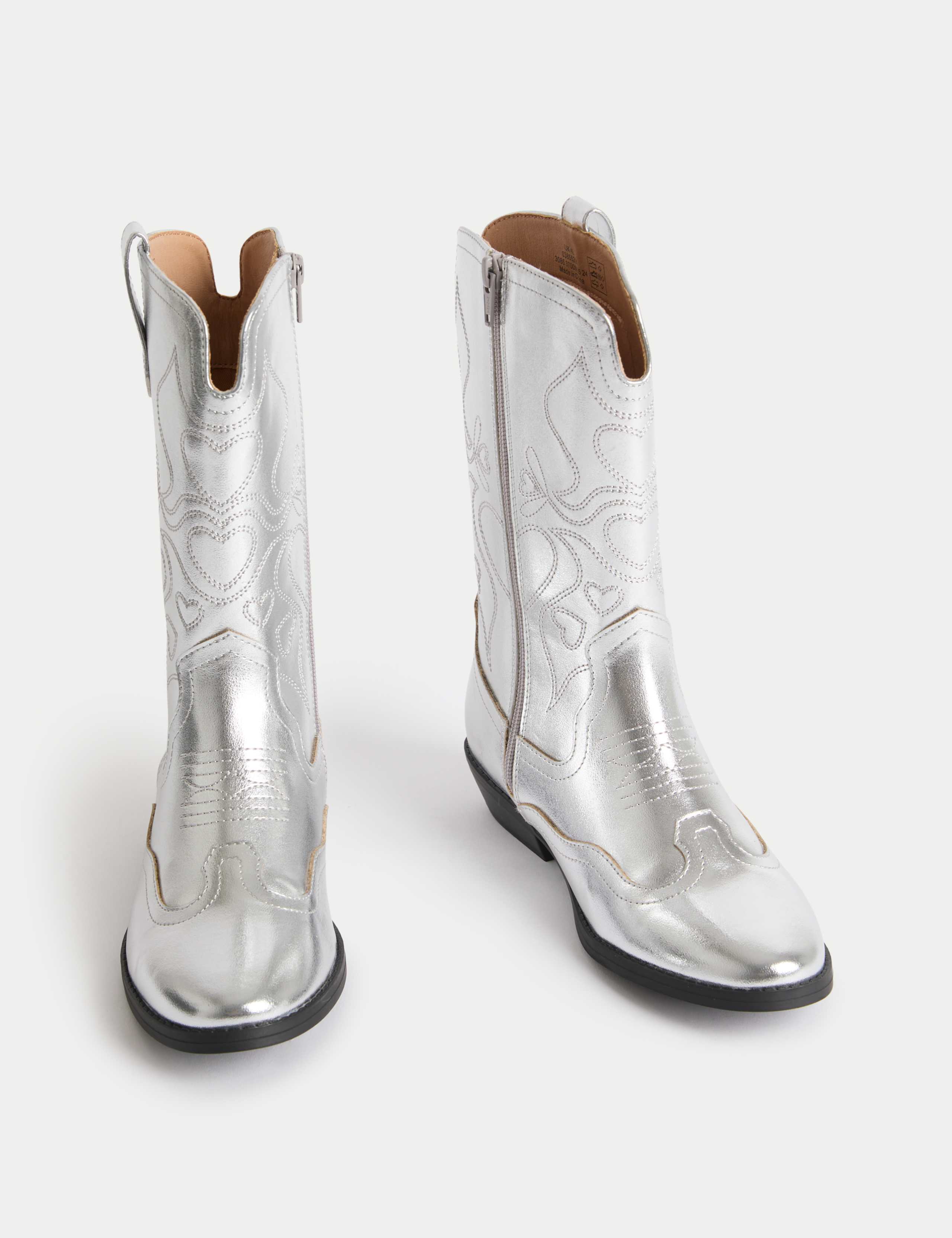 Kids' Western Boots (9 Small - 6 Large) 2 of 4