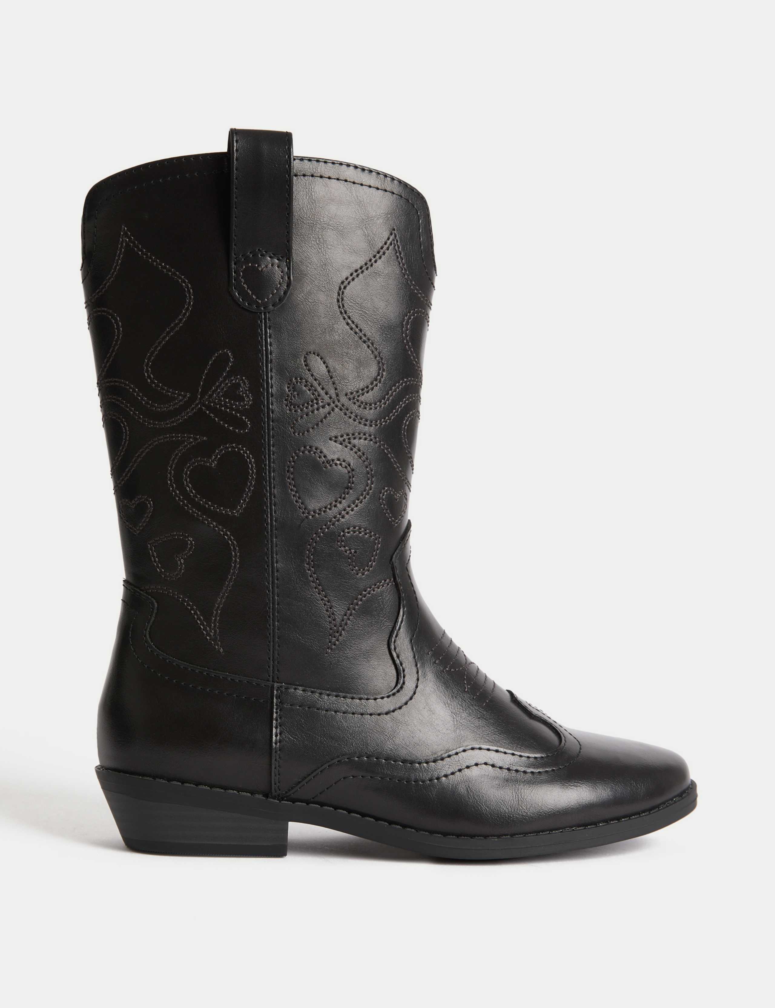 Kids' Western Boots (9 Small - 6 Large) 1 of 4