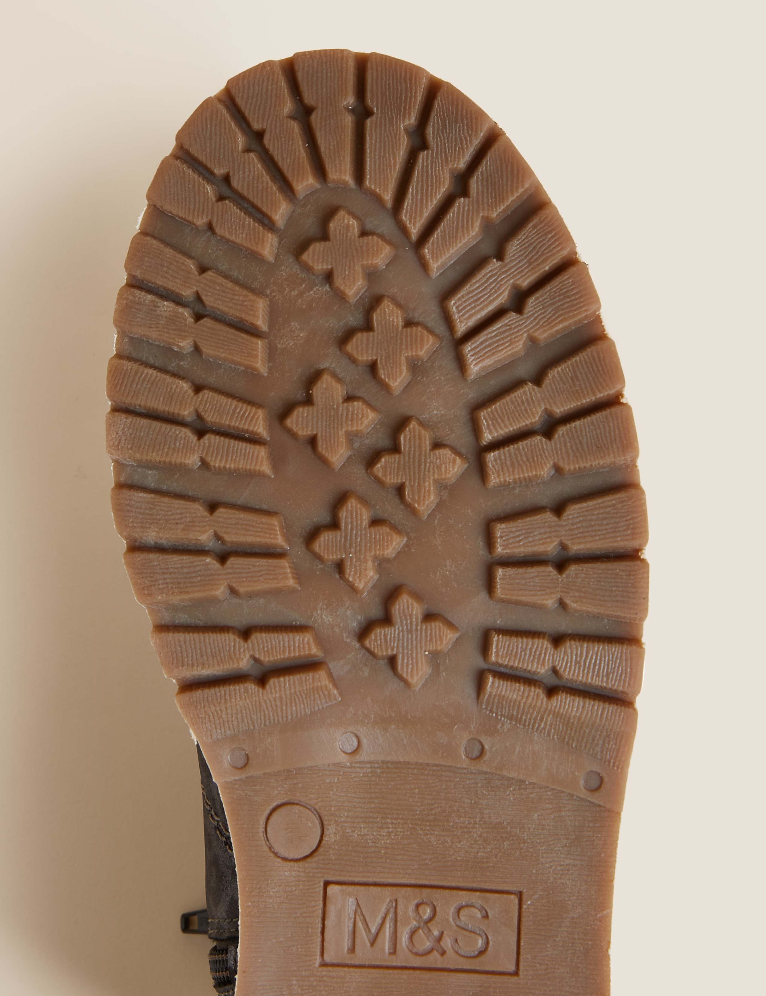 Kids’ Hiker Leopard Ankle Boots (13 Small - 6 Large) 4 of 5