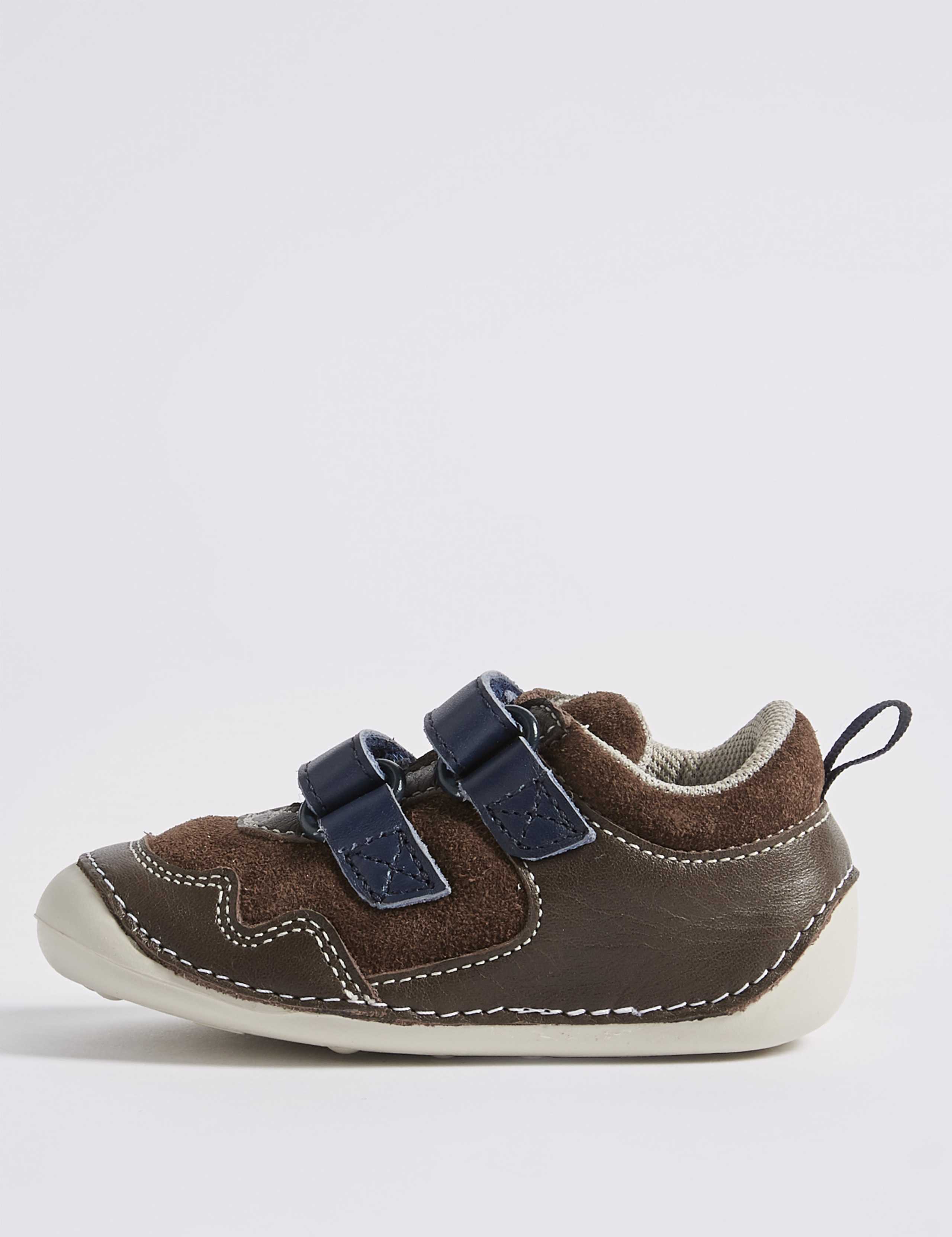 Kids’ Leather Pre Walker Shoes (2 Small - 5 Small) 3 of 5