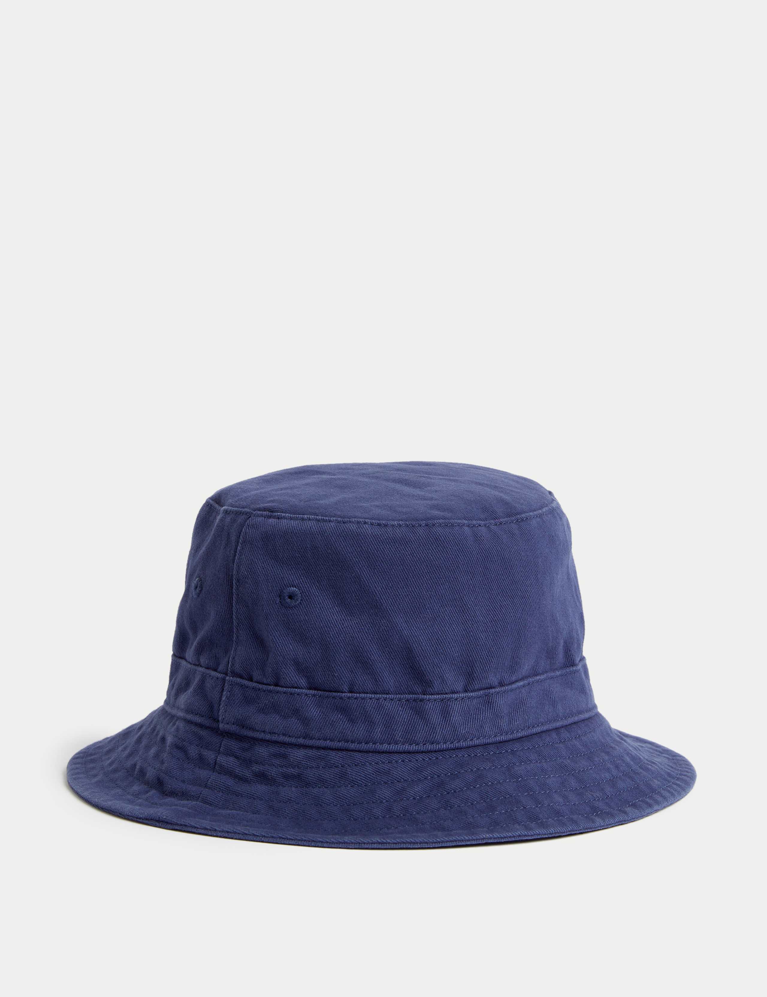 Kids’ Pure Cotton Bucket Sun Hat (1-13 Yrs) 2 of 3
