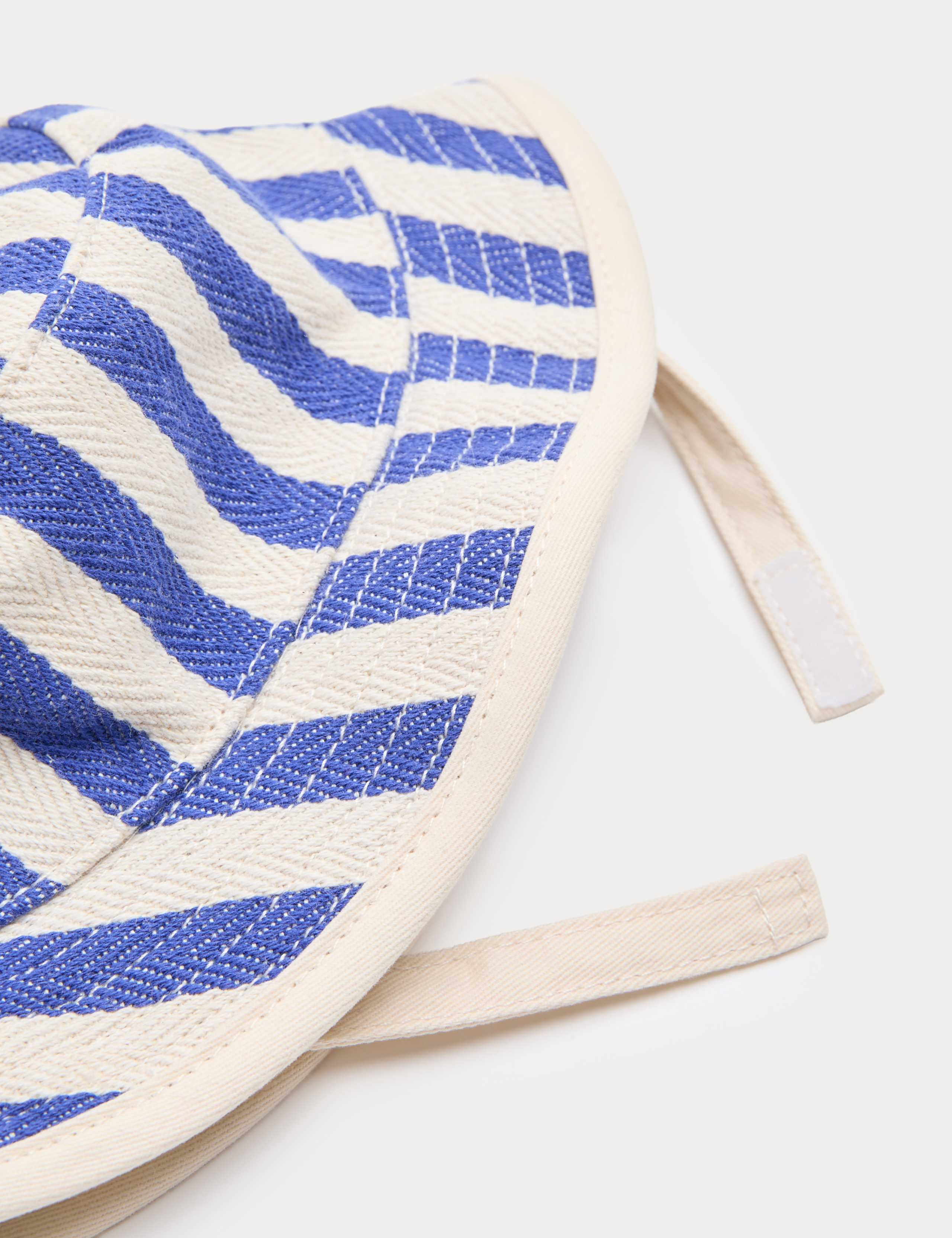 Baby Chunky Stripe Twill Bucket Hat (0-3 Yrs) 2 of 2