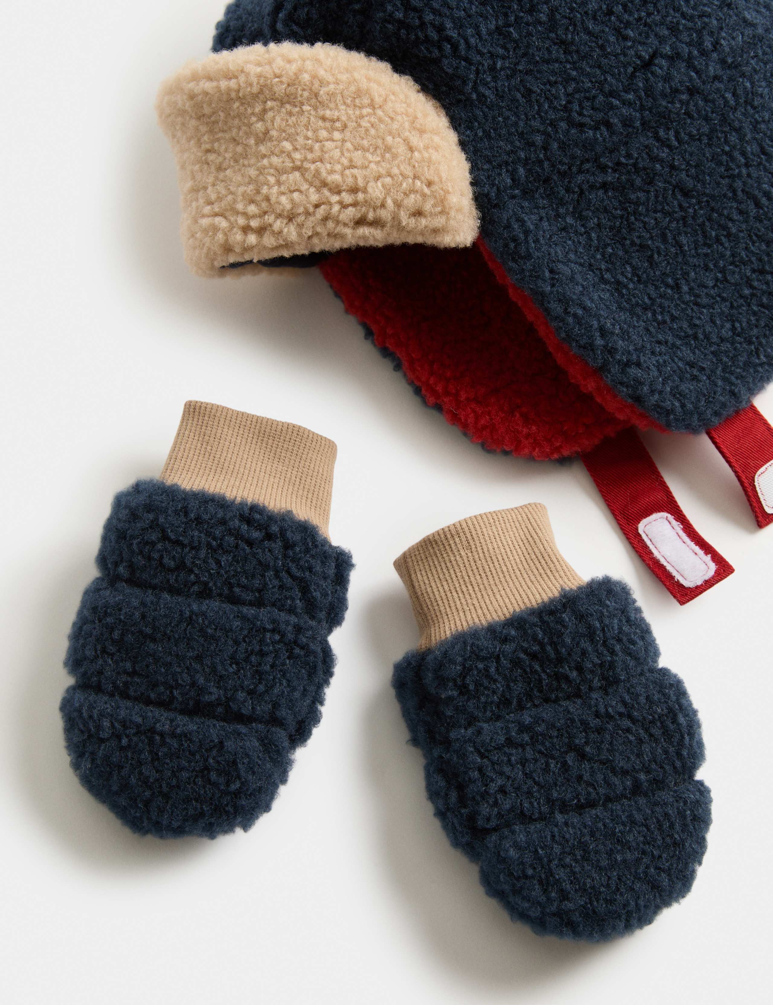 Baby Borg Trapper Hat & Mittens Set (0-3 Yrs) 2 of 3