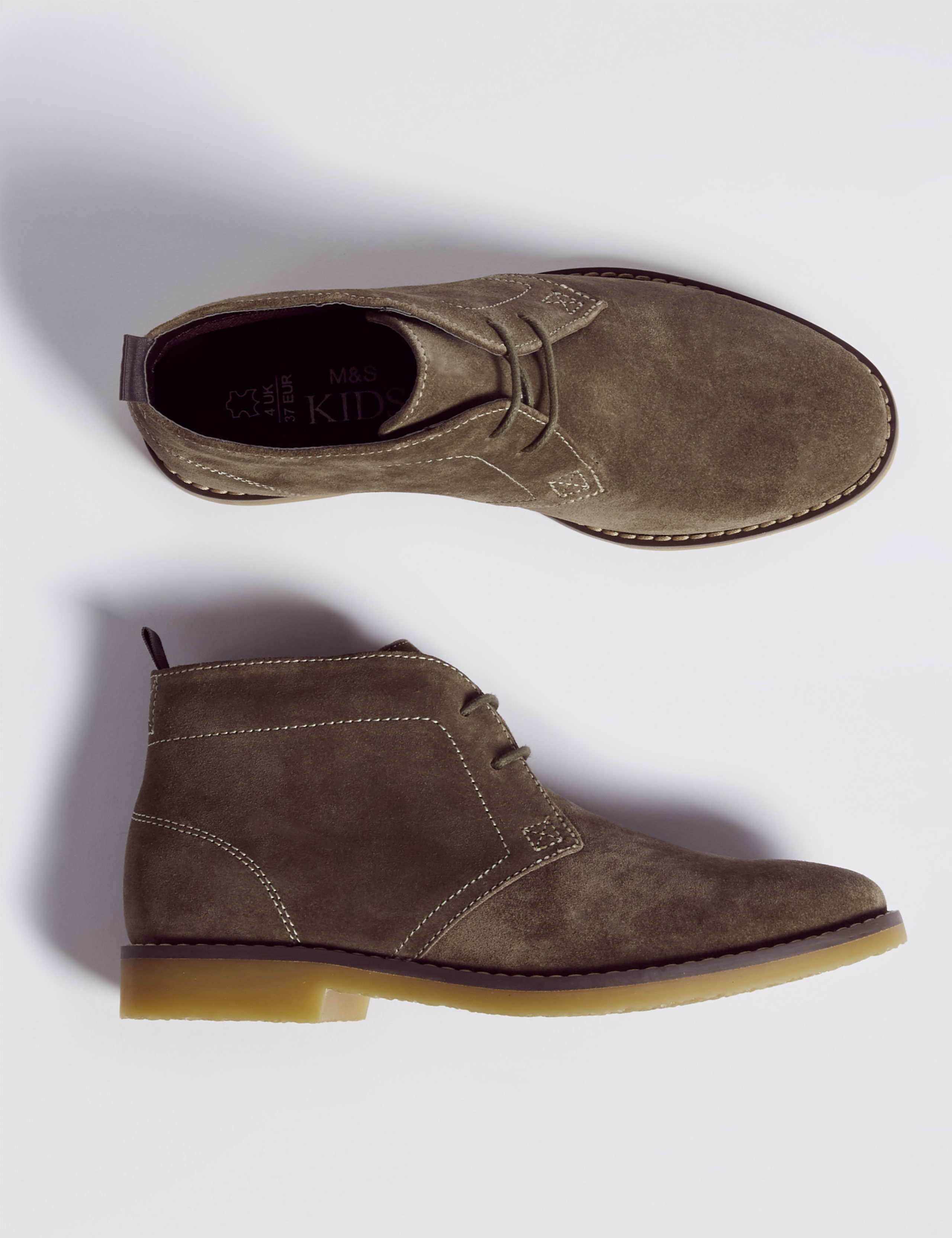 Kids’ Suede Chukka Boots (13 Small - 7 Large) 2 of 4