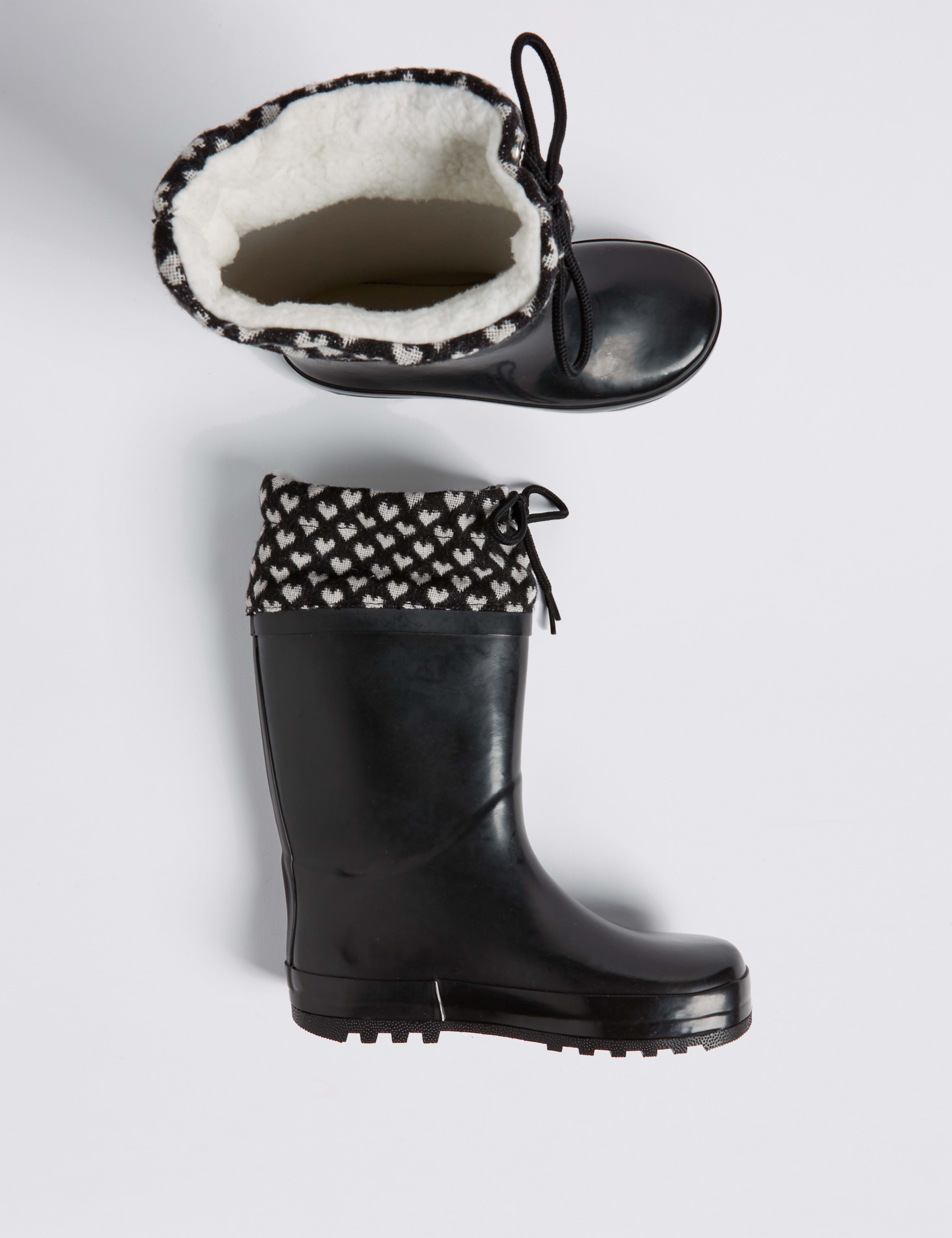 Kids' Knitted Cuff Wellies (13 Small - 6 Large) 2 of 4