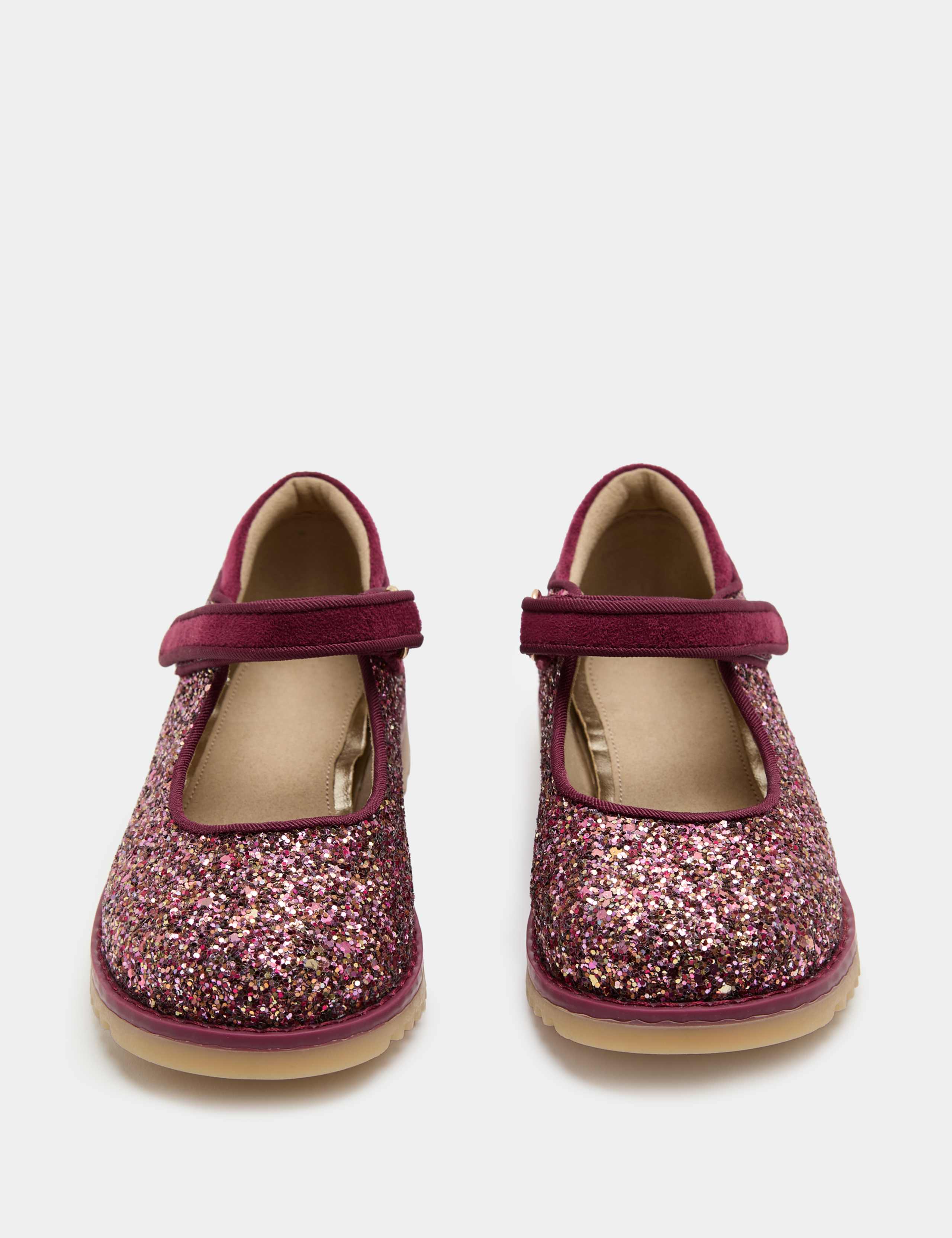 Kids' Glitter Heritage Mary Jane Shoes (4 Small - 2 Large) 1 of 3