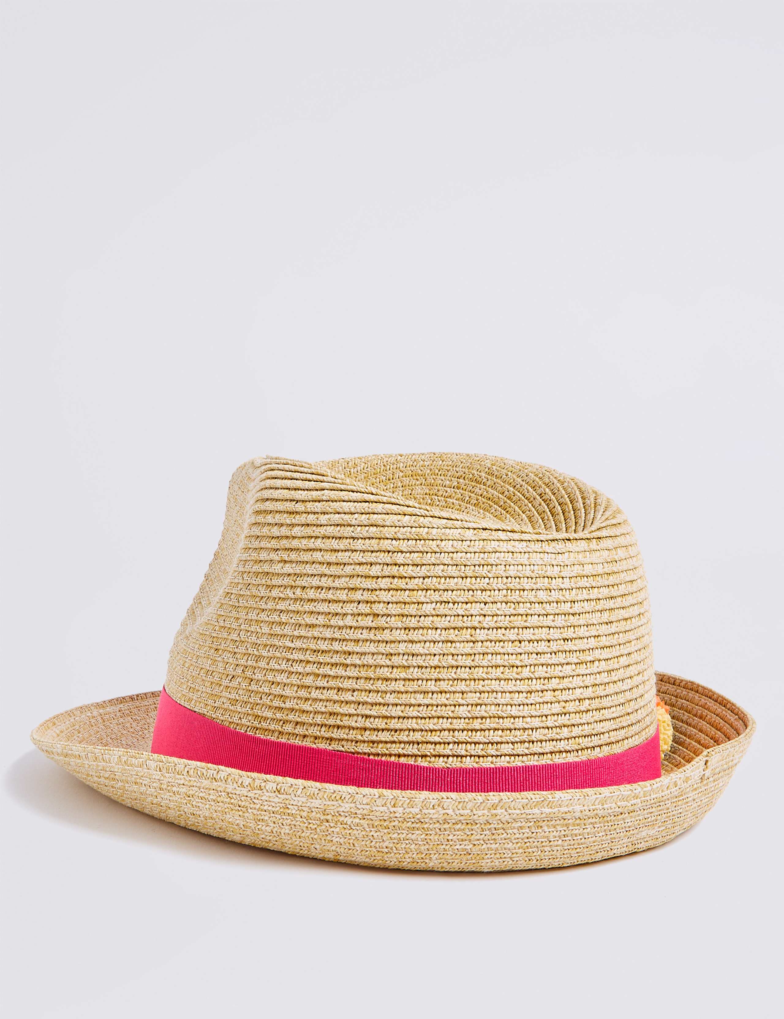 Kids’ Pom-pom Trilby Hat (3-14 Years) 2 of 4