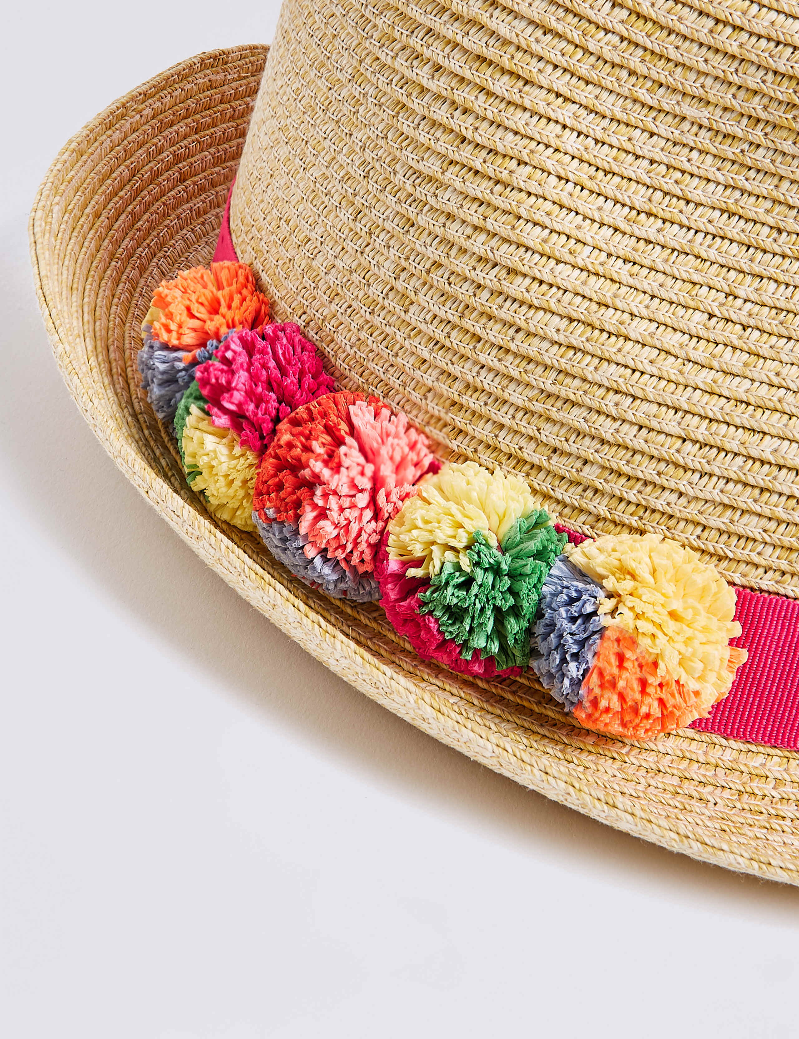 Kids’ Pom-pom Trilby Hat (3-14 Years) 3 of 4
