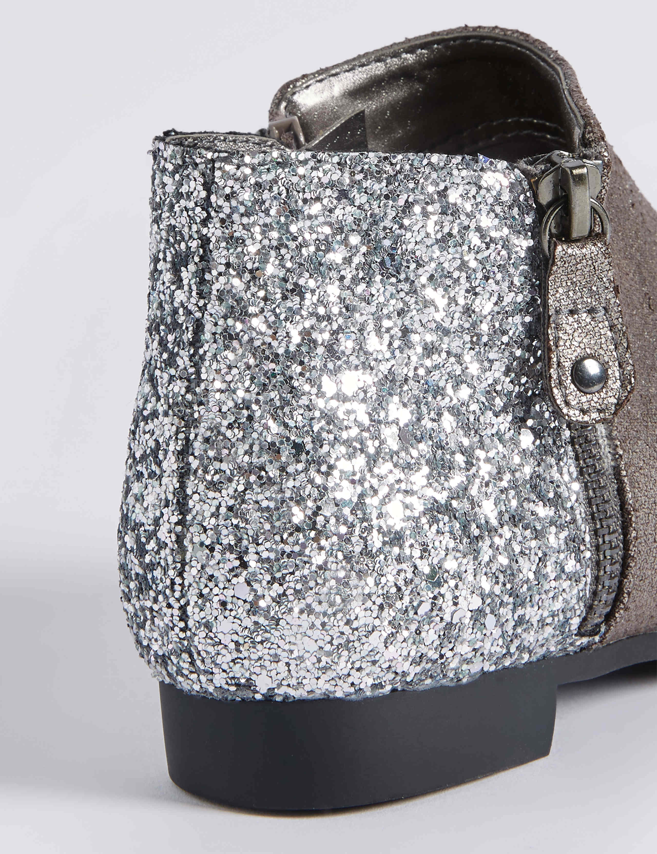 Kids' Metallic Ankle Boots 4 of 4