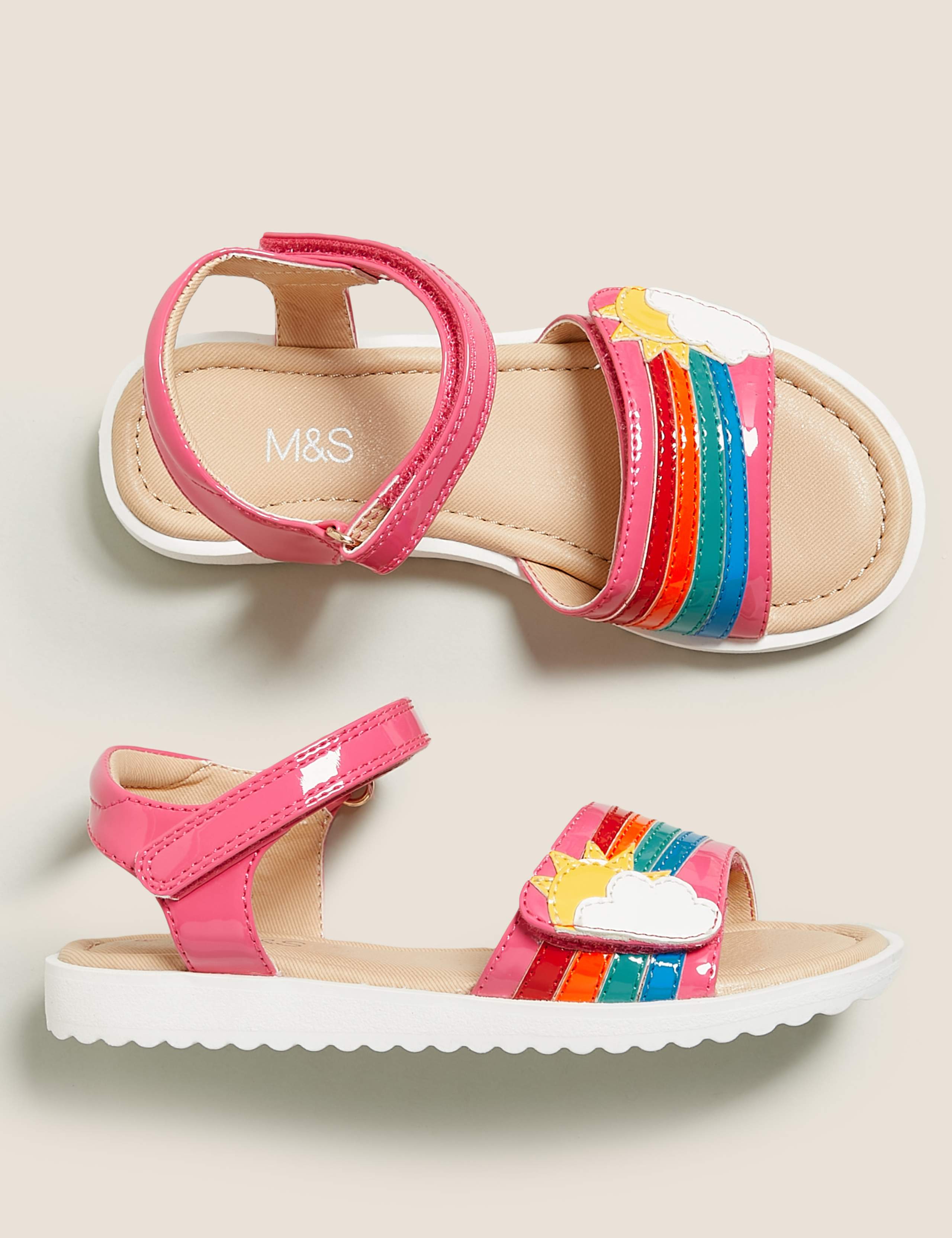Kids' Riptape Rainbow Sandals (5 Small - 12 Small) 2 of 5