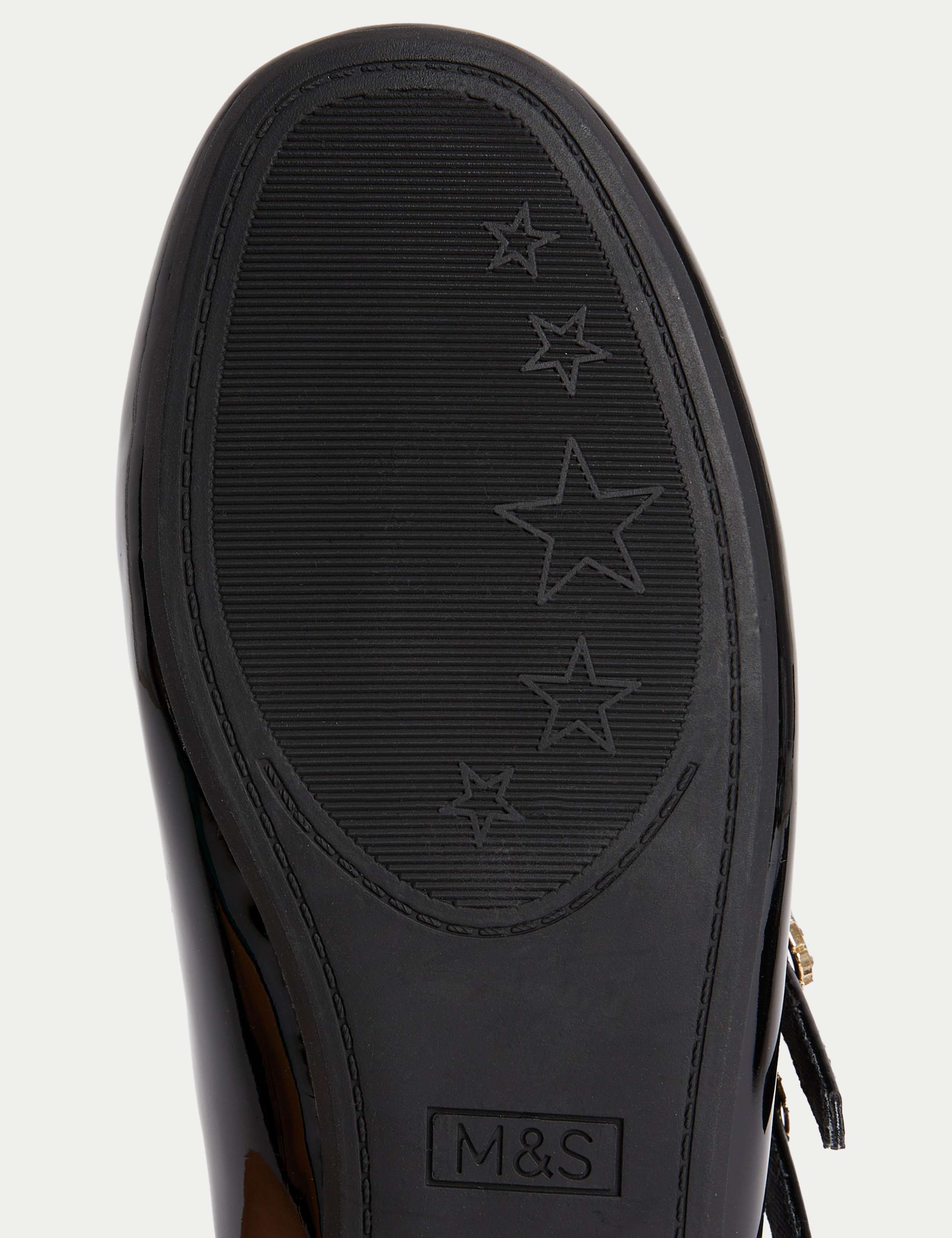 Kids' Patterned Ballet Pumps (1 Large - 6 Large) 4 of 4