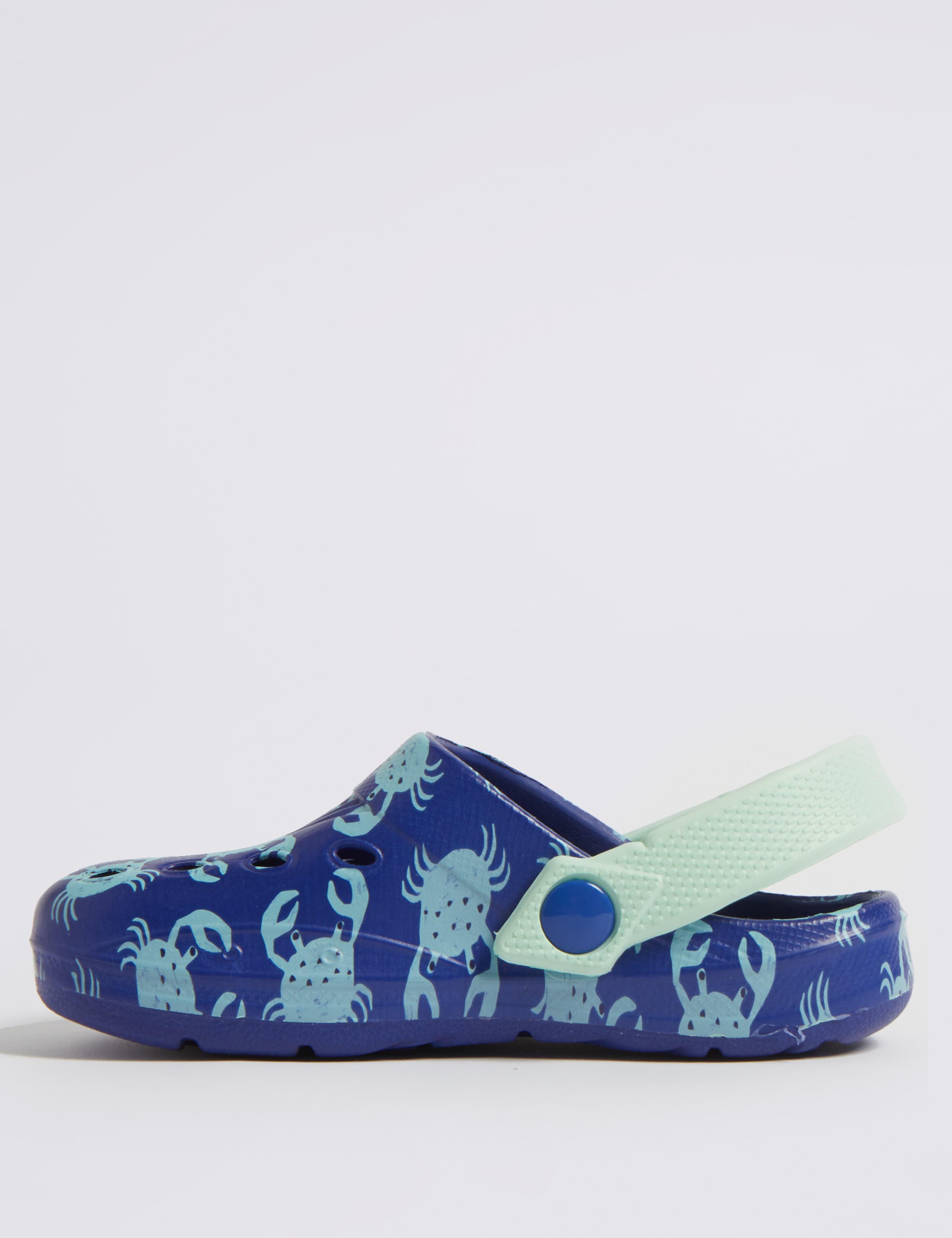 Kids’ Crab Print Cloggs (5 Small - 12 Small) 2 of 4