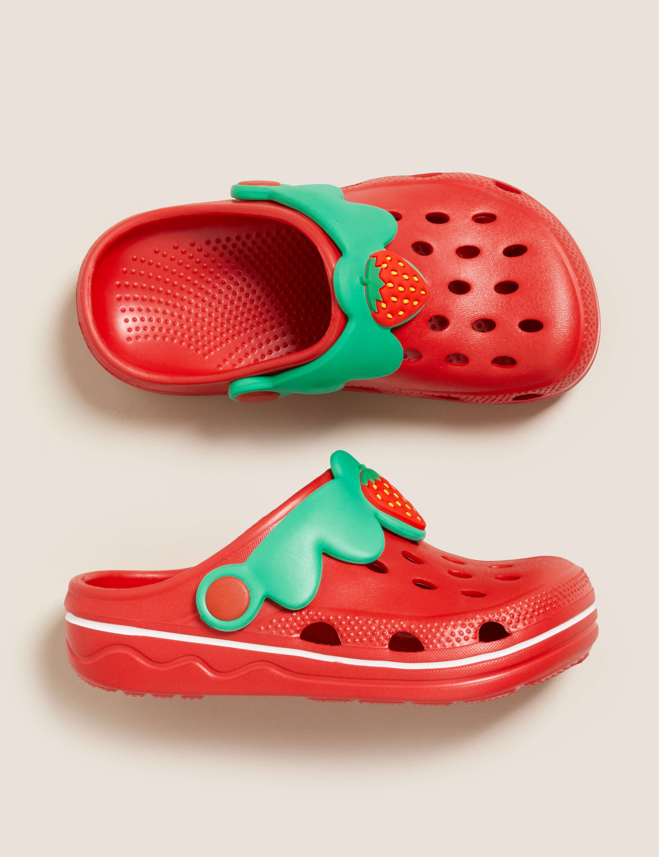 Kids' Strawberry Clogs (5 Small - 12 Small) 2 of 5