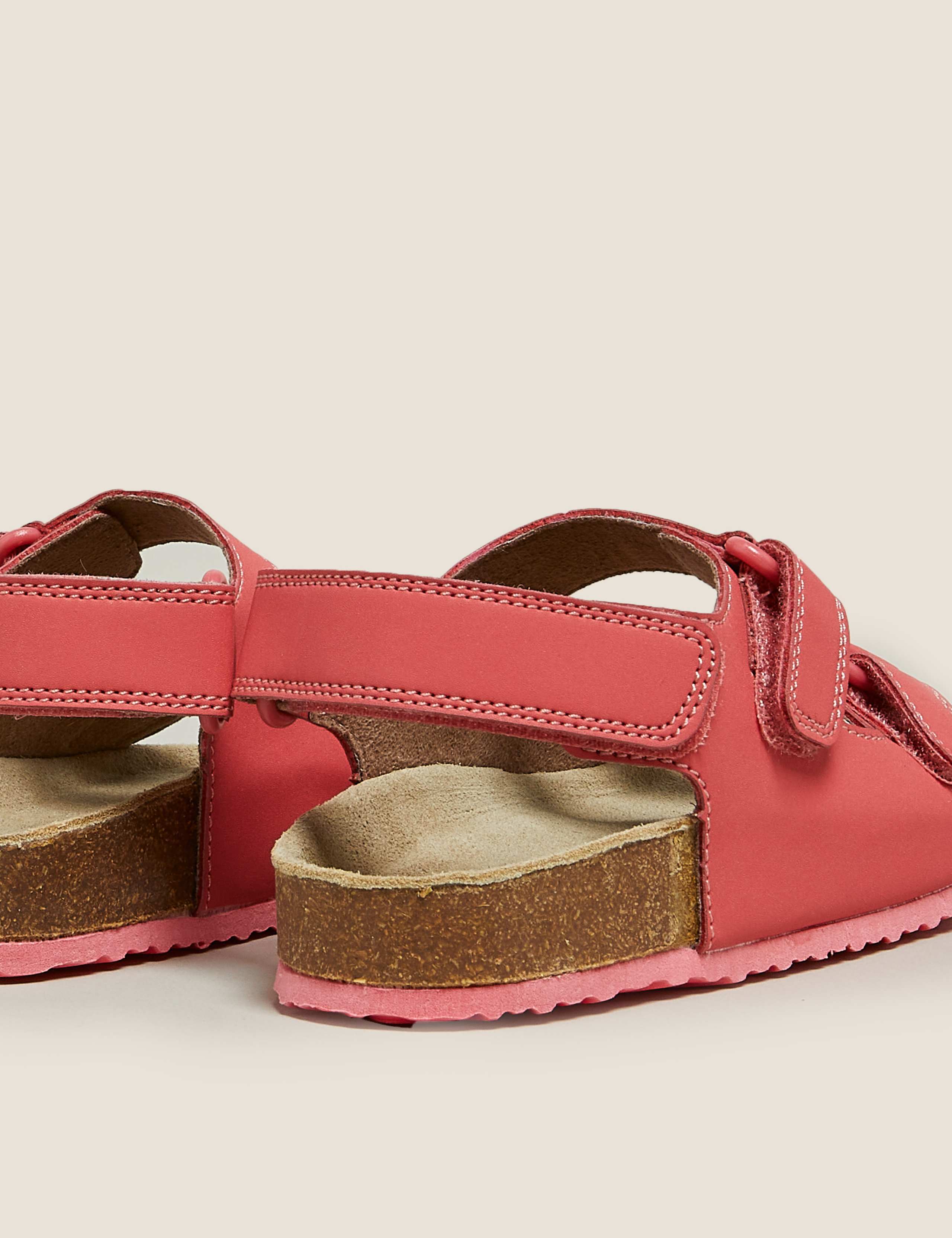 Kids' Riptape Leather Footbed Sandals (5 Small - 12 Small) 3 of 5