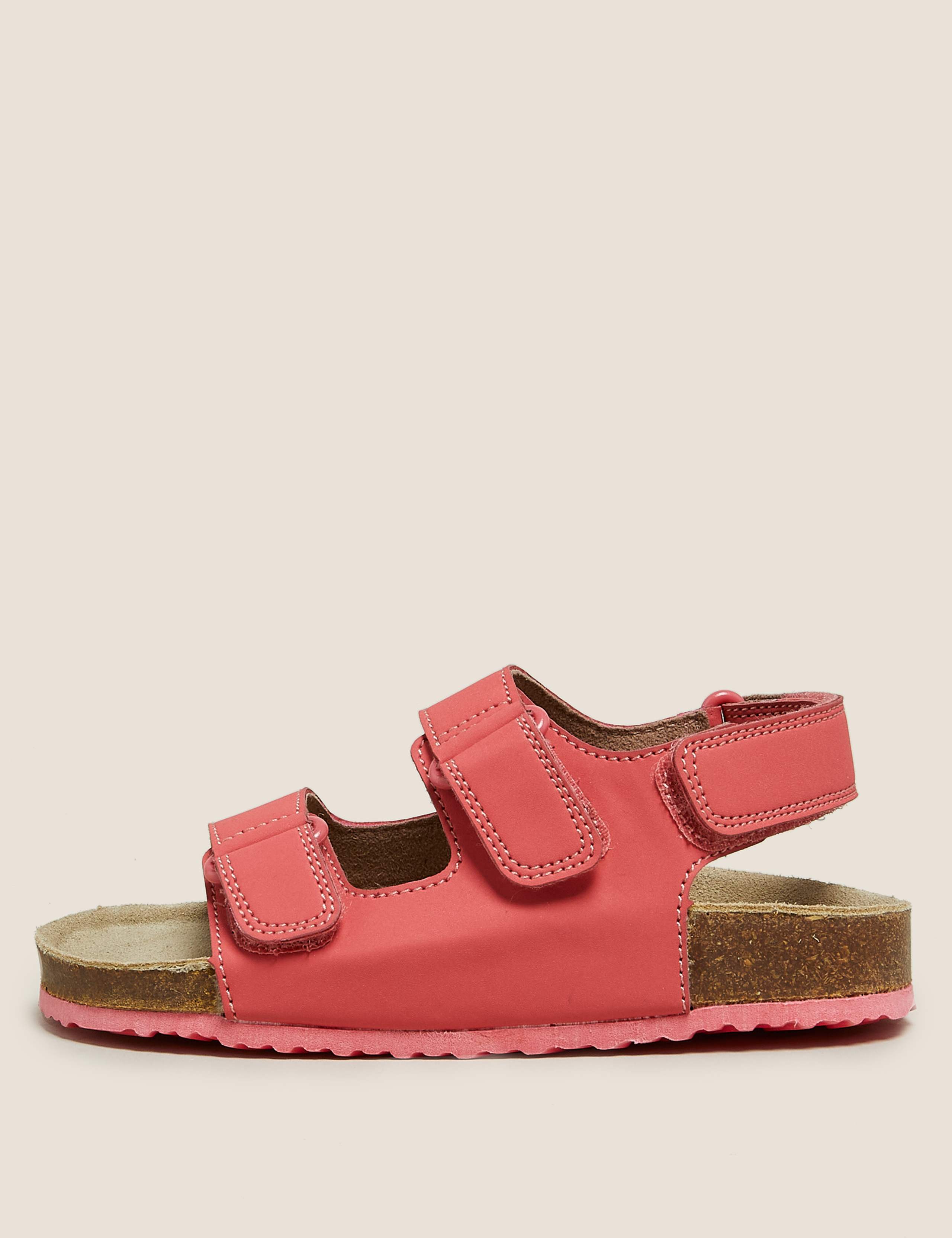 Kids' Riptape Leather Footbed Sandals (5 Small - 12 Small) 5 of 5