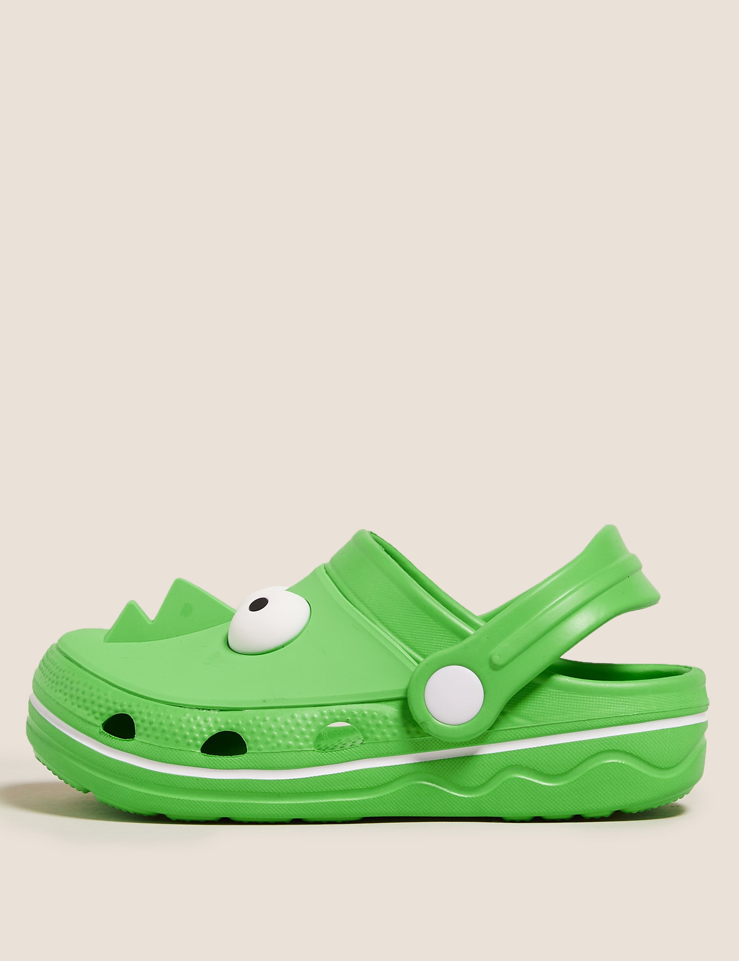 Kids' Green Monster Clogs (5 Small - 12 Small) 5 of 5