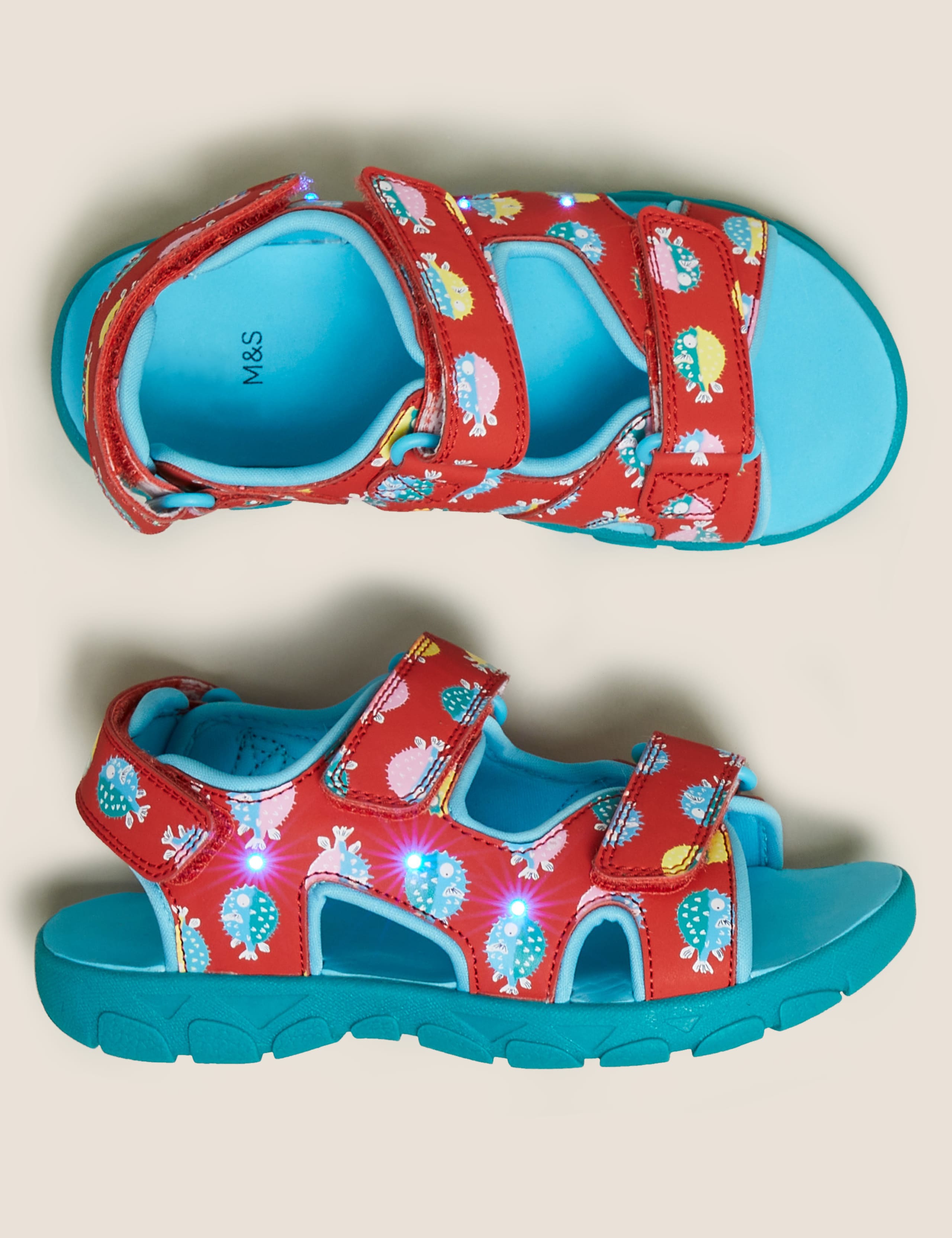 Kids' Riptape Light-Up Trekkers (5 Small - 12 Small) 2 of 5