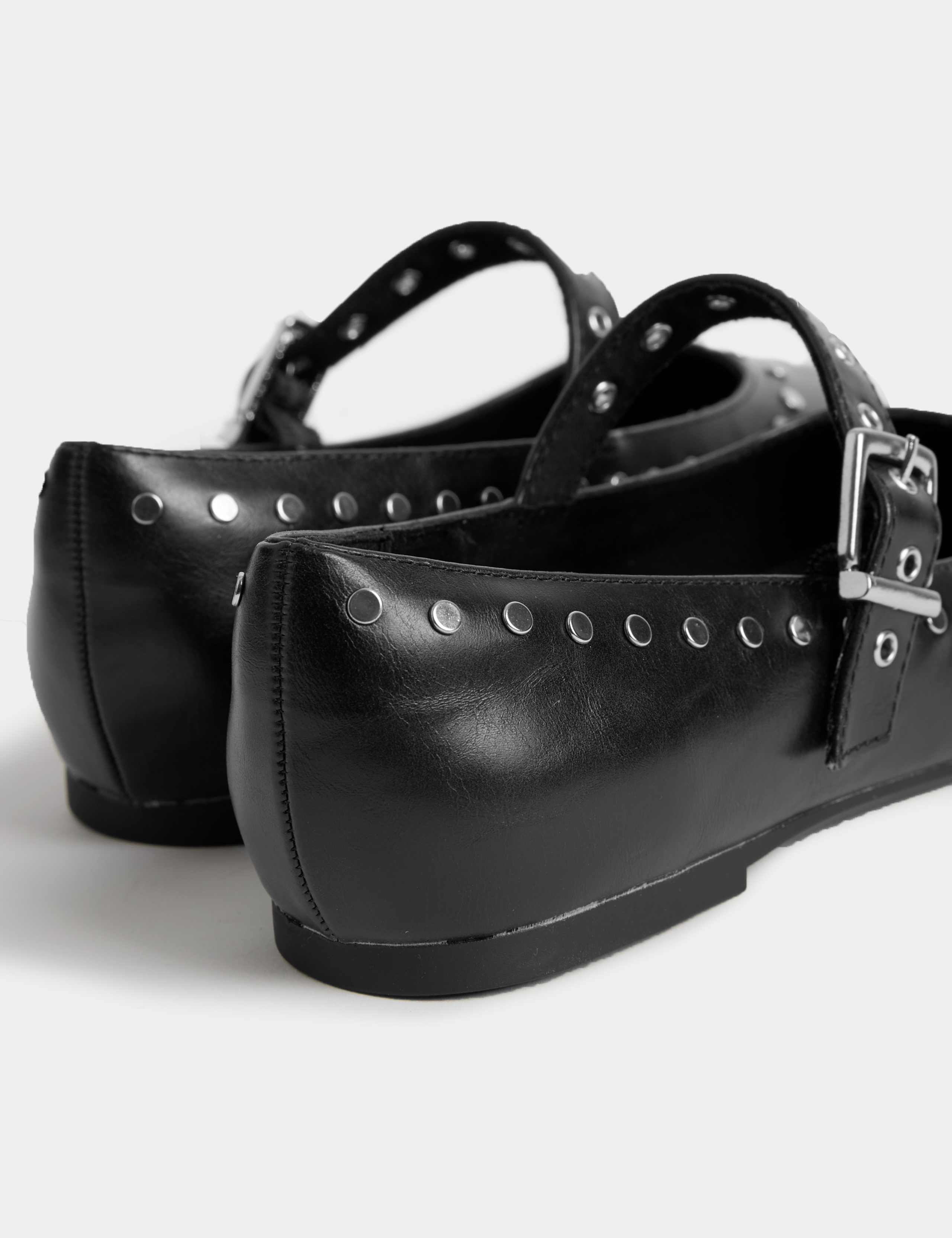 Kids' Studded Ballet Pumps (10 Small - 6 Large) 3 of 4