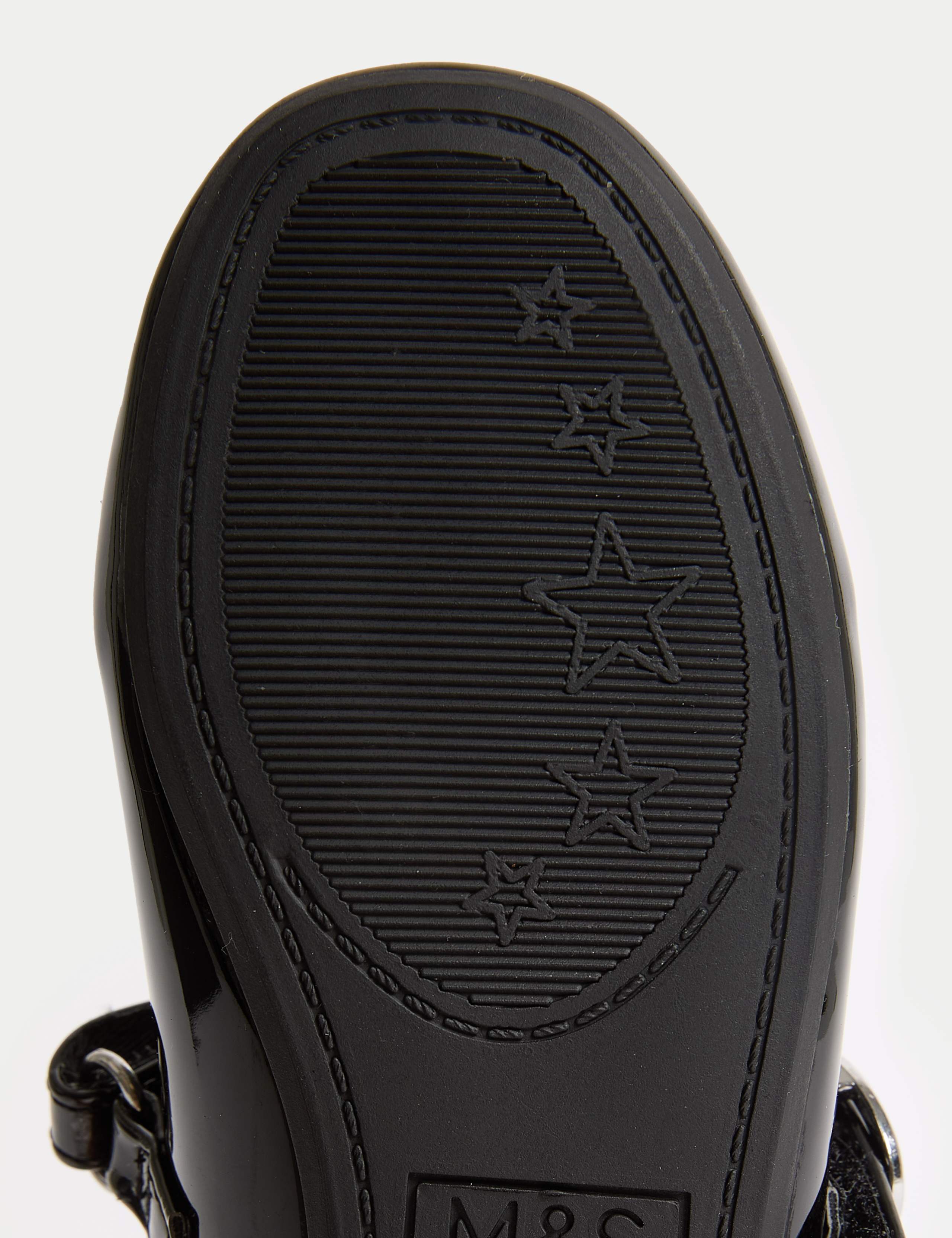 Kids' Patent Ballet Pump Shoes (4 Small - 2 Large) 4 of 4
