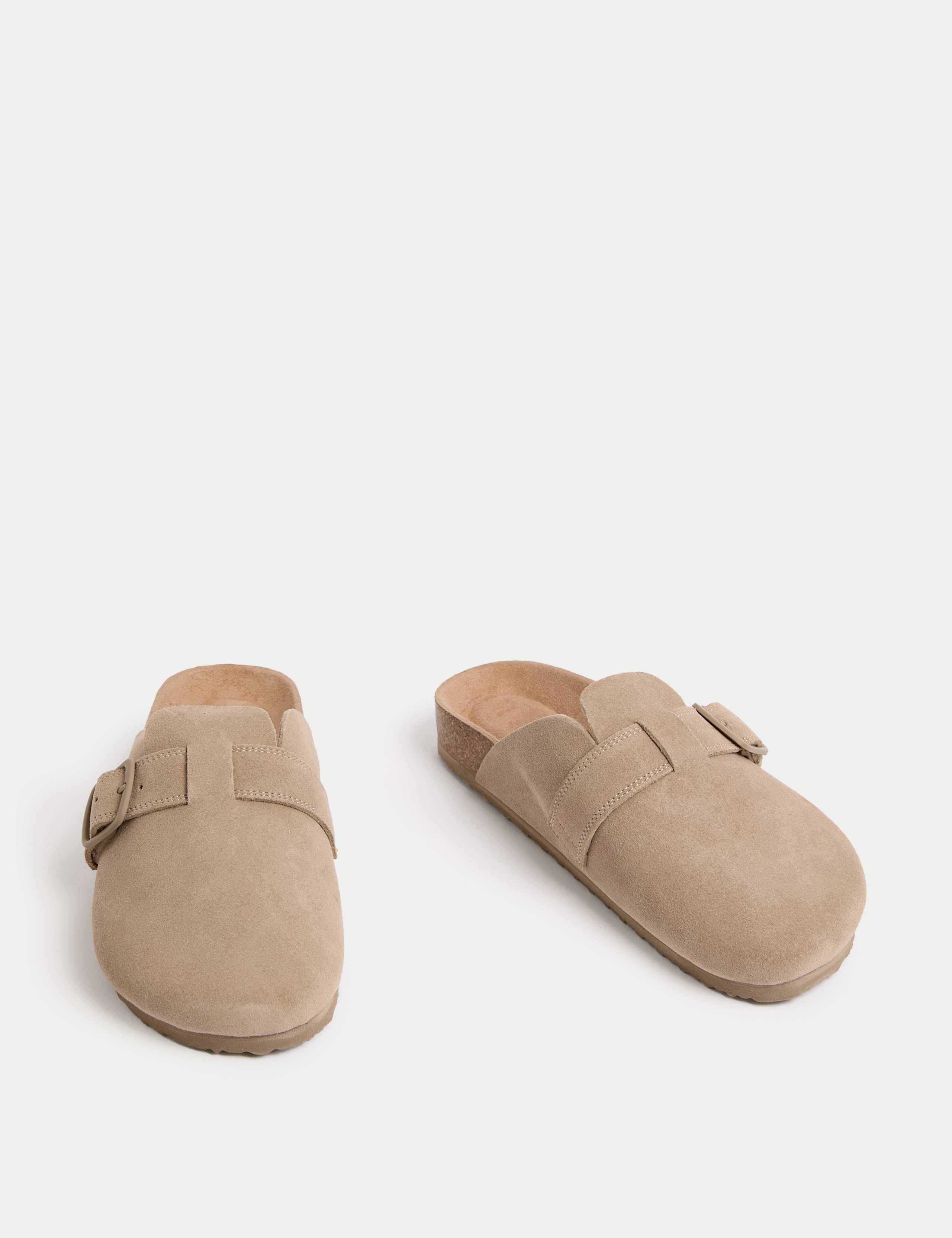 Kids' Suede Footbed Clogs (3 Large - 6 Large) 2 of 4