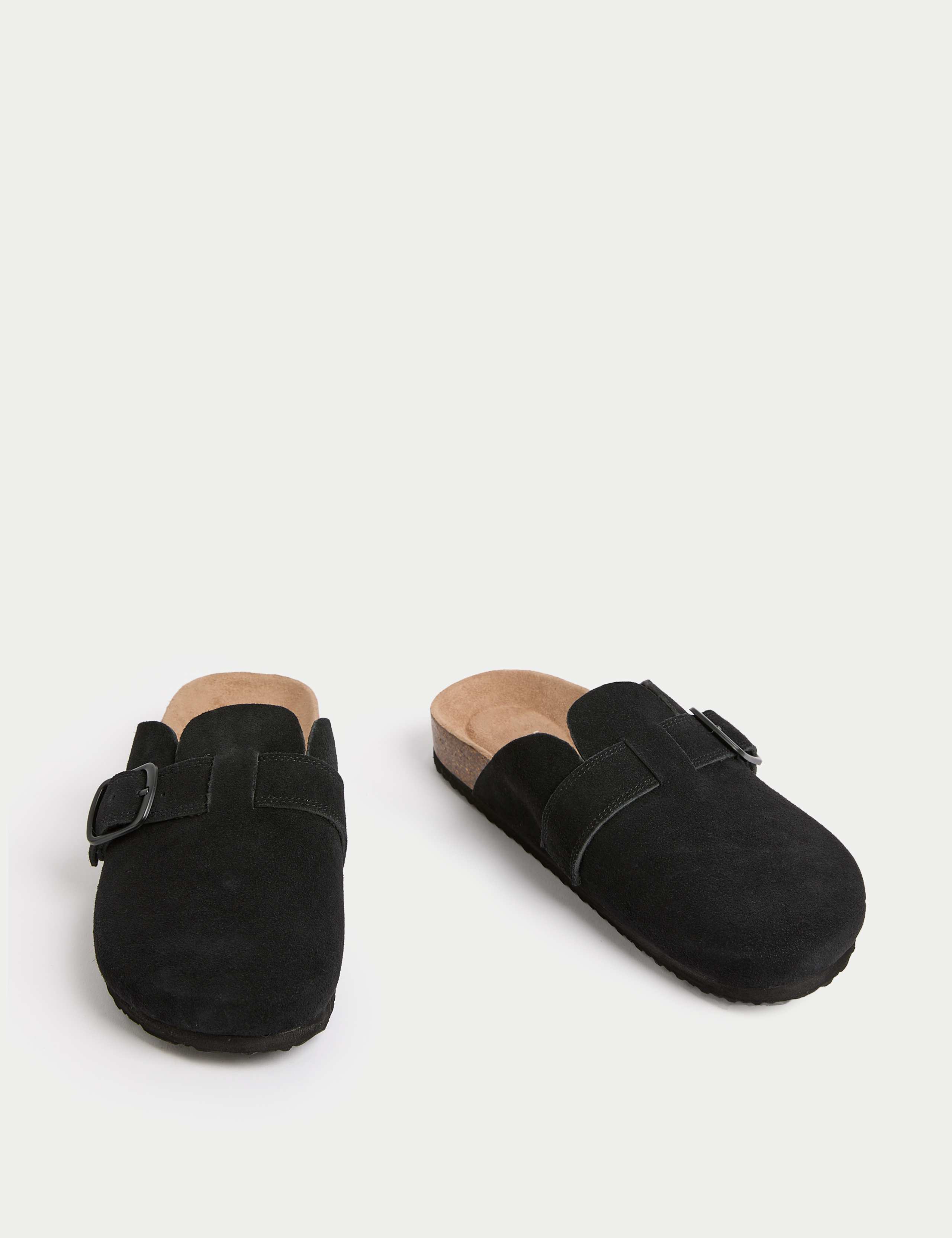 Kids' Suede Footbed Clogs (3 Large - 6 Large) 2 of 4