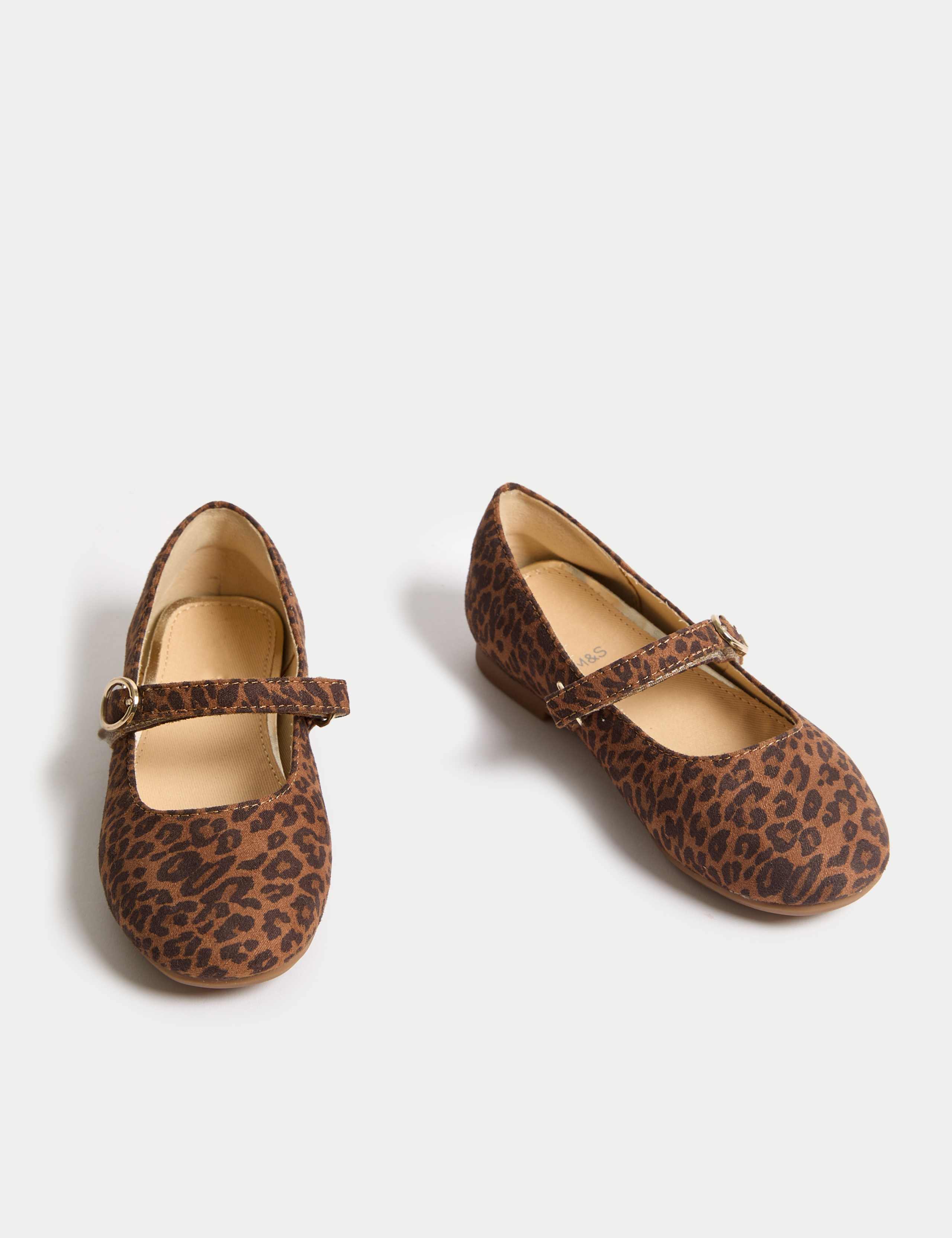 Kids' Patterned Ballet Shoes (4 Small - 2 Large) 2 of 4