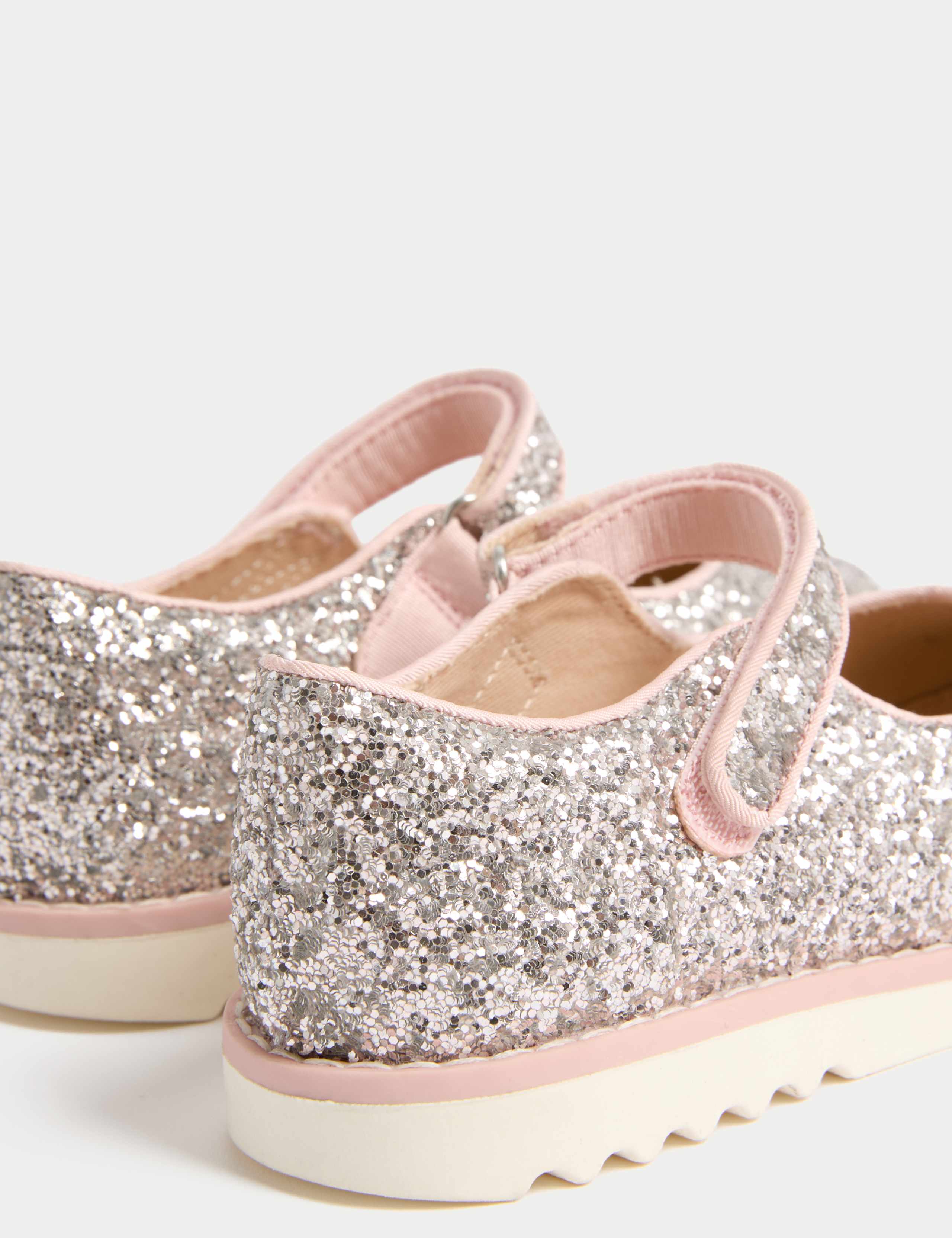 Kids' Glitter Mary Jane Shoes (4 Small - 2 Large) 3 of 4