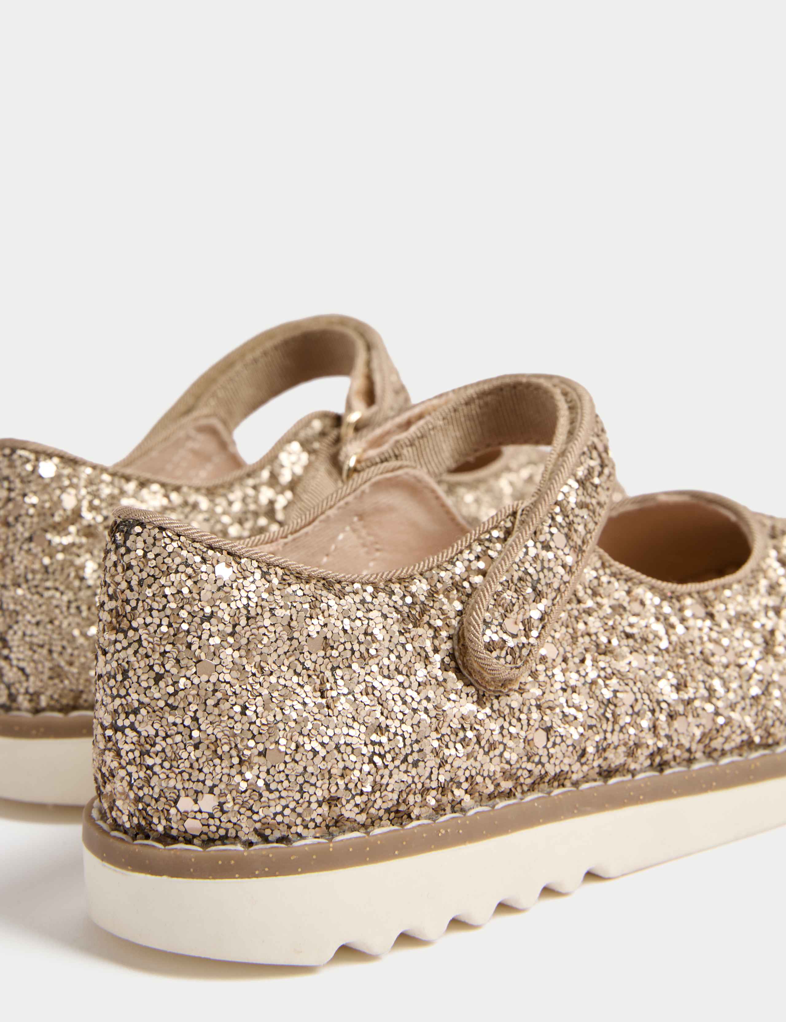 Kids' Glitter Mary Jane Shoes (4 Small - 2 Large) 3 of 4