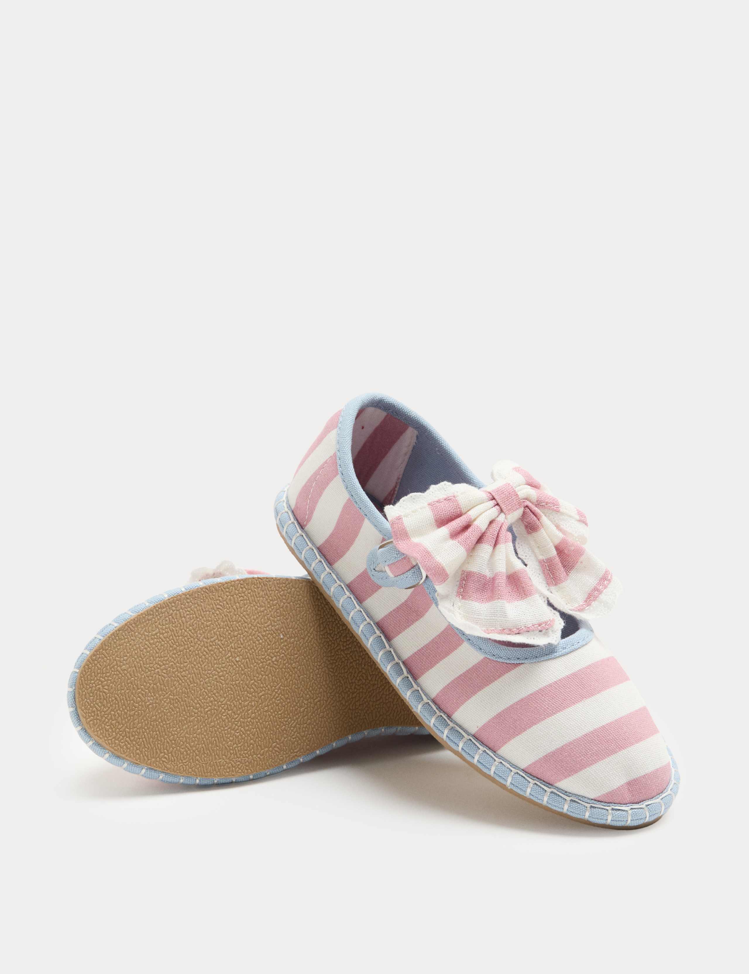 Kids' Heritage Stripe Ballet Shoes (4 Small-2 Large) 3 of 3