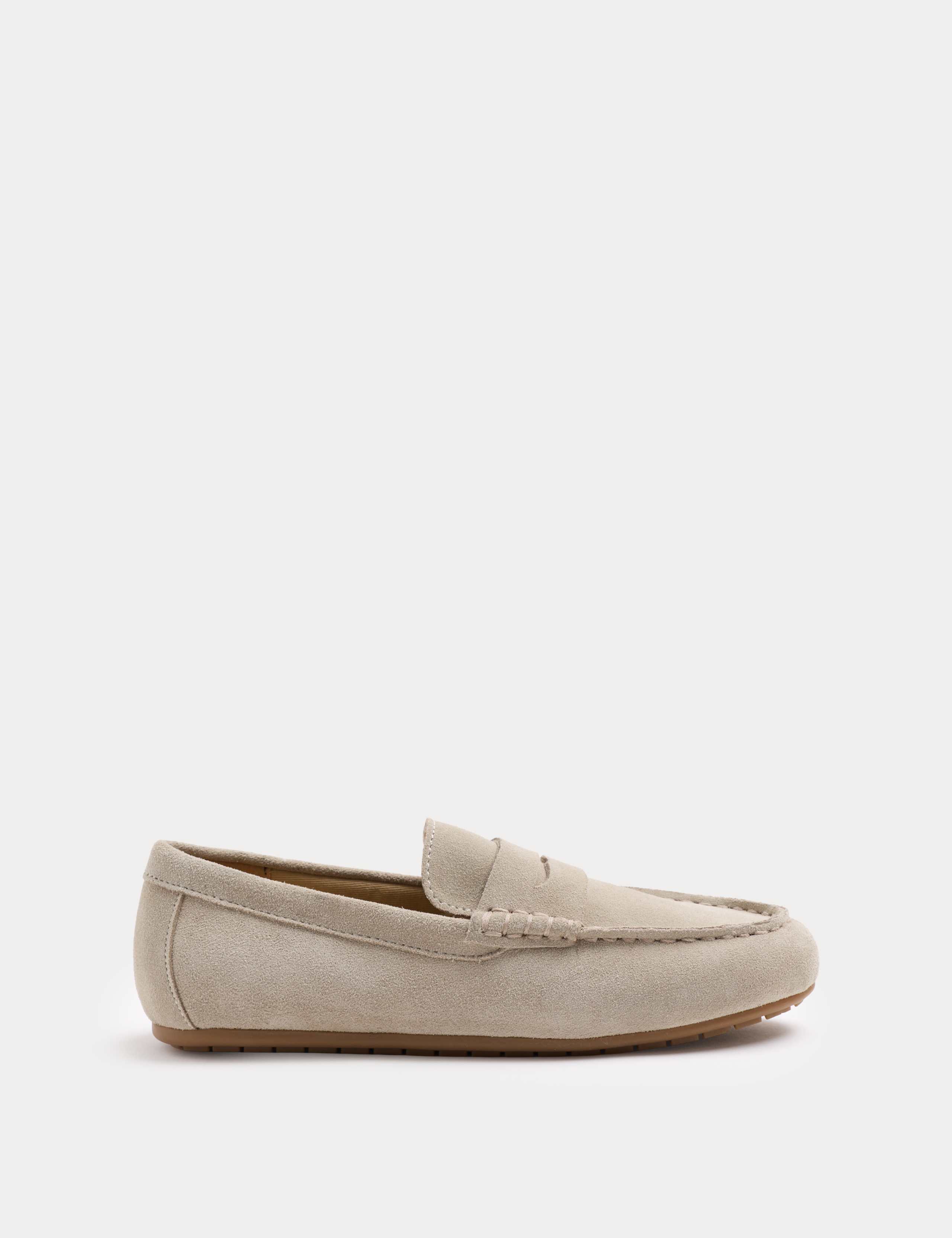 Kids' Suede Boat Shoes (6 Small-5 Large) 2 of 3
