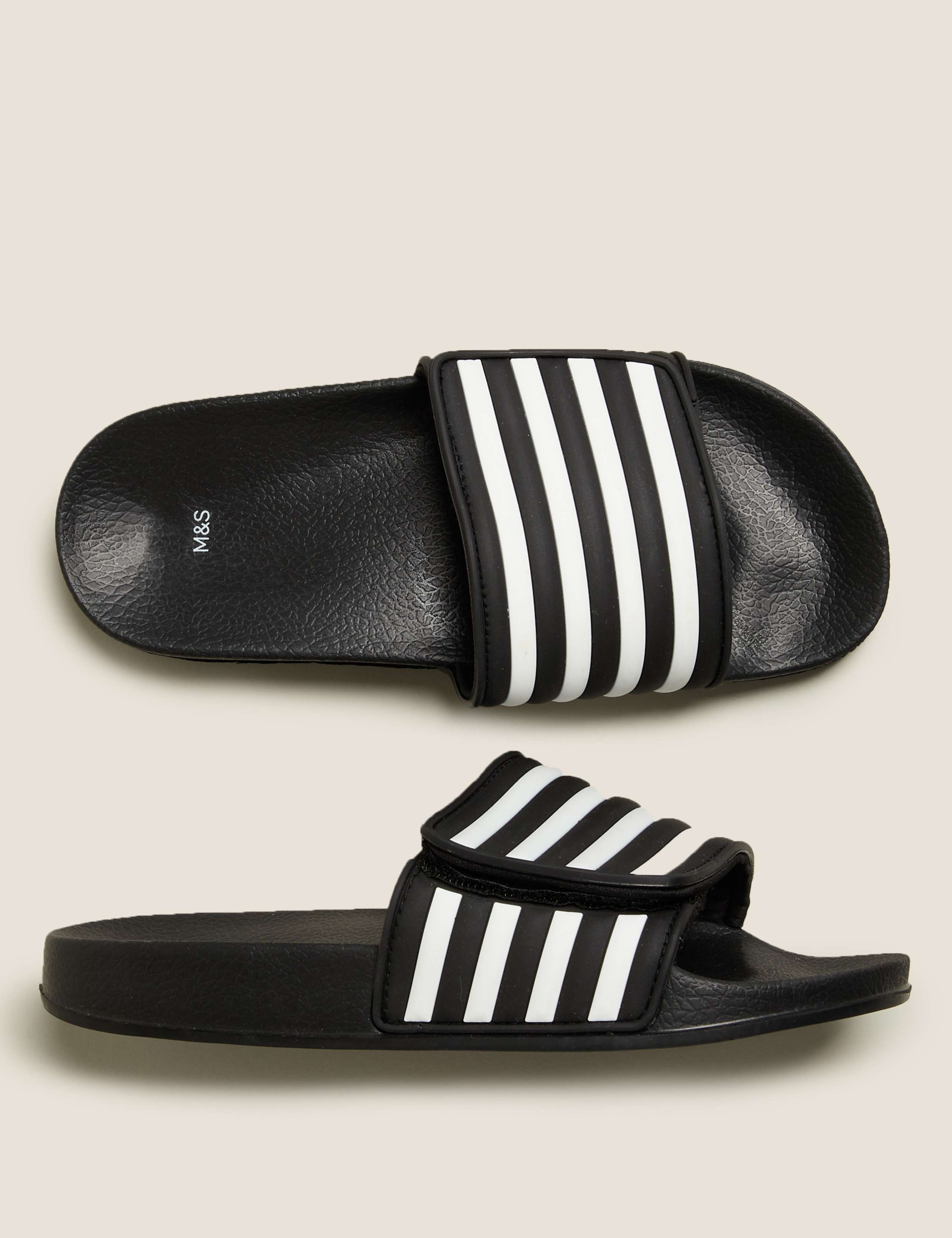 Kids' Striped Riptape Sliders (13 Small - 7 Large) 2 of 5