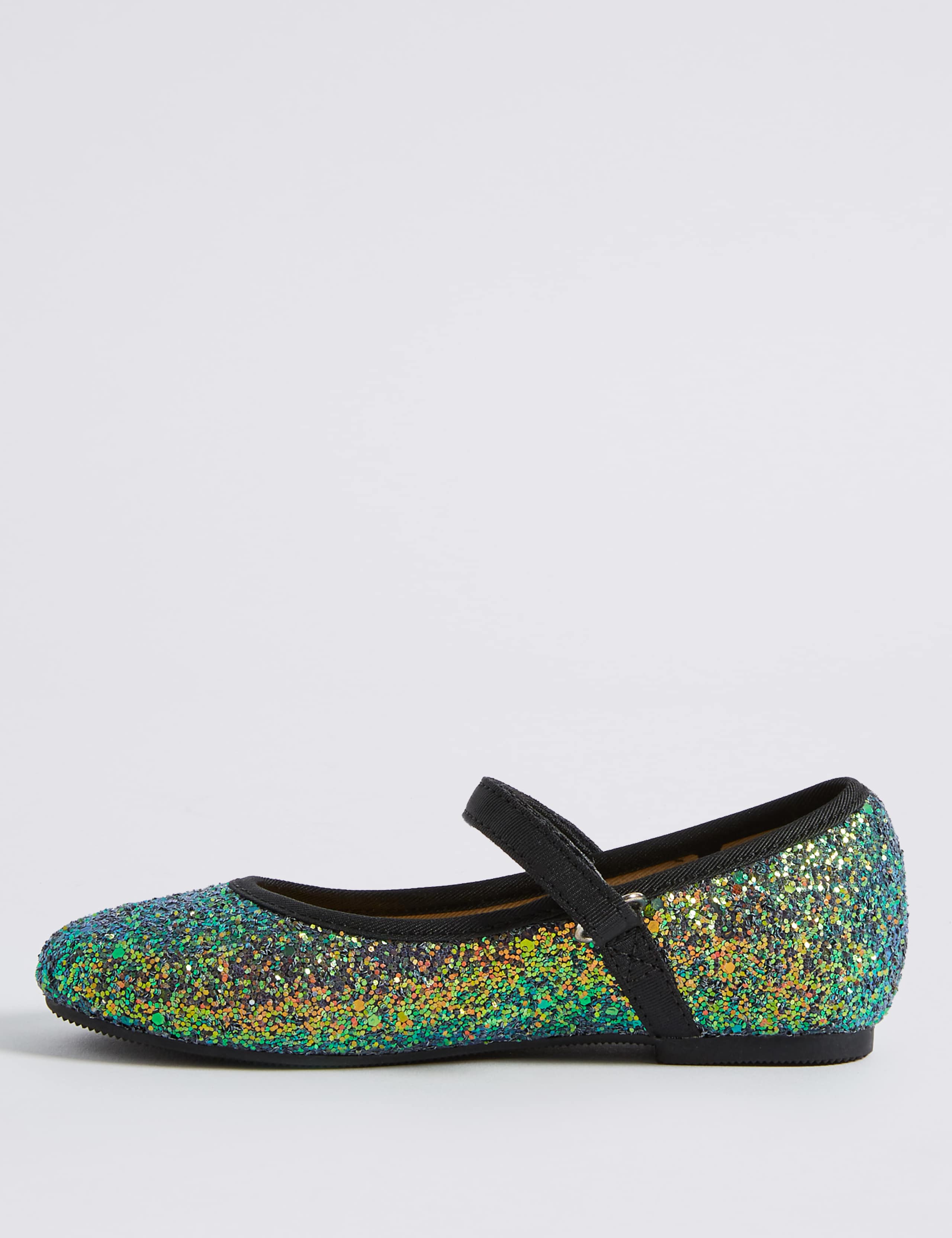 Kids' Mermaid Glitter Cross Bar Shoes 3 of 4