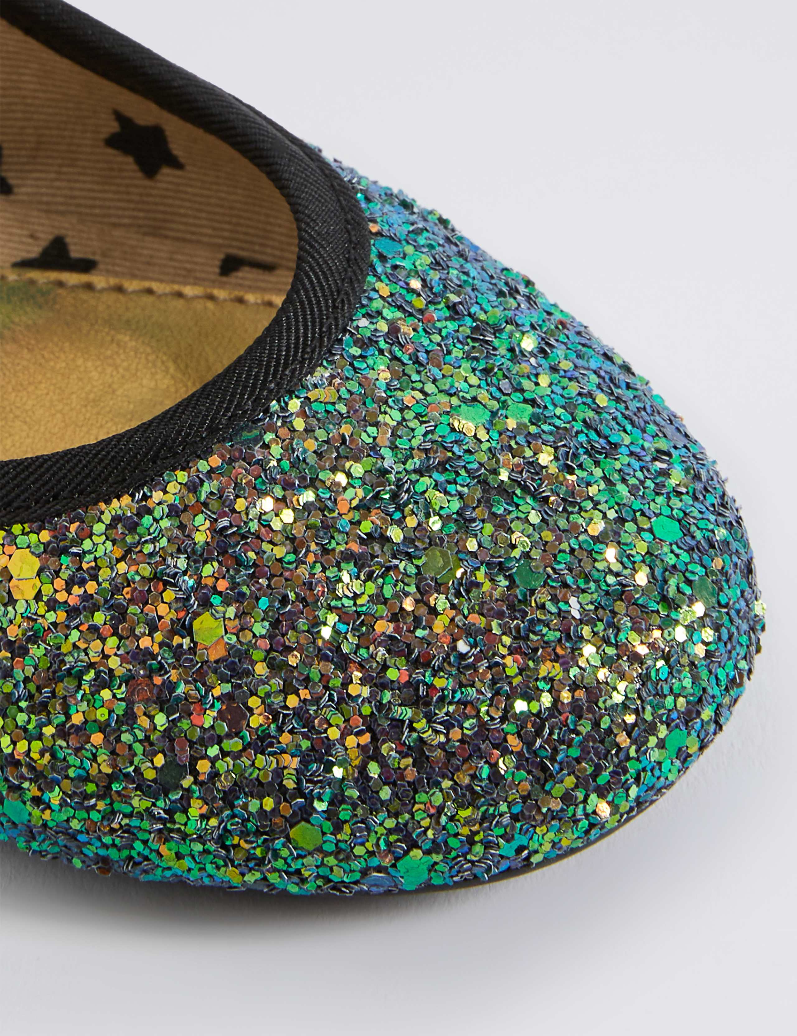 Kids' Mermaid Glitter Cross Bar Shoes 4 of 4