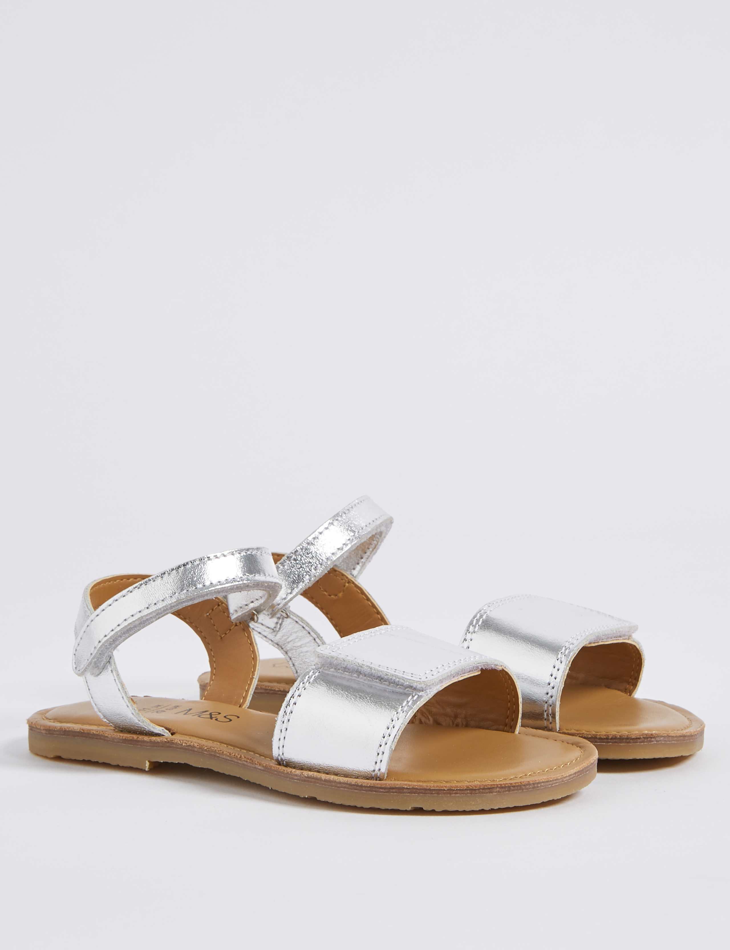 Kids’ Leather Riptape Sandals 1 of 5
